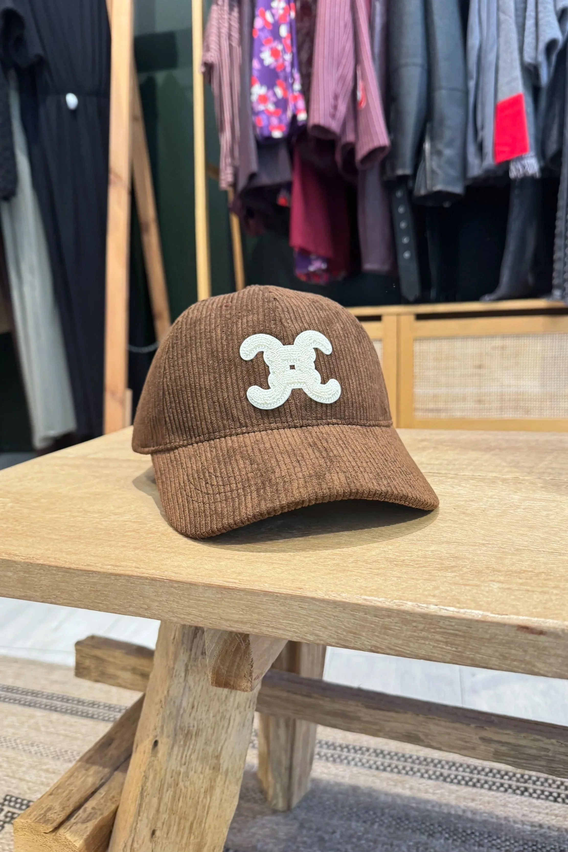 Casquette Thao – Chocolat