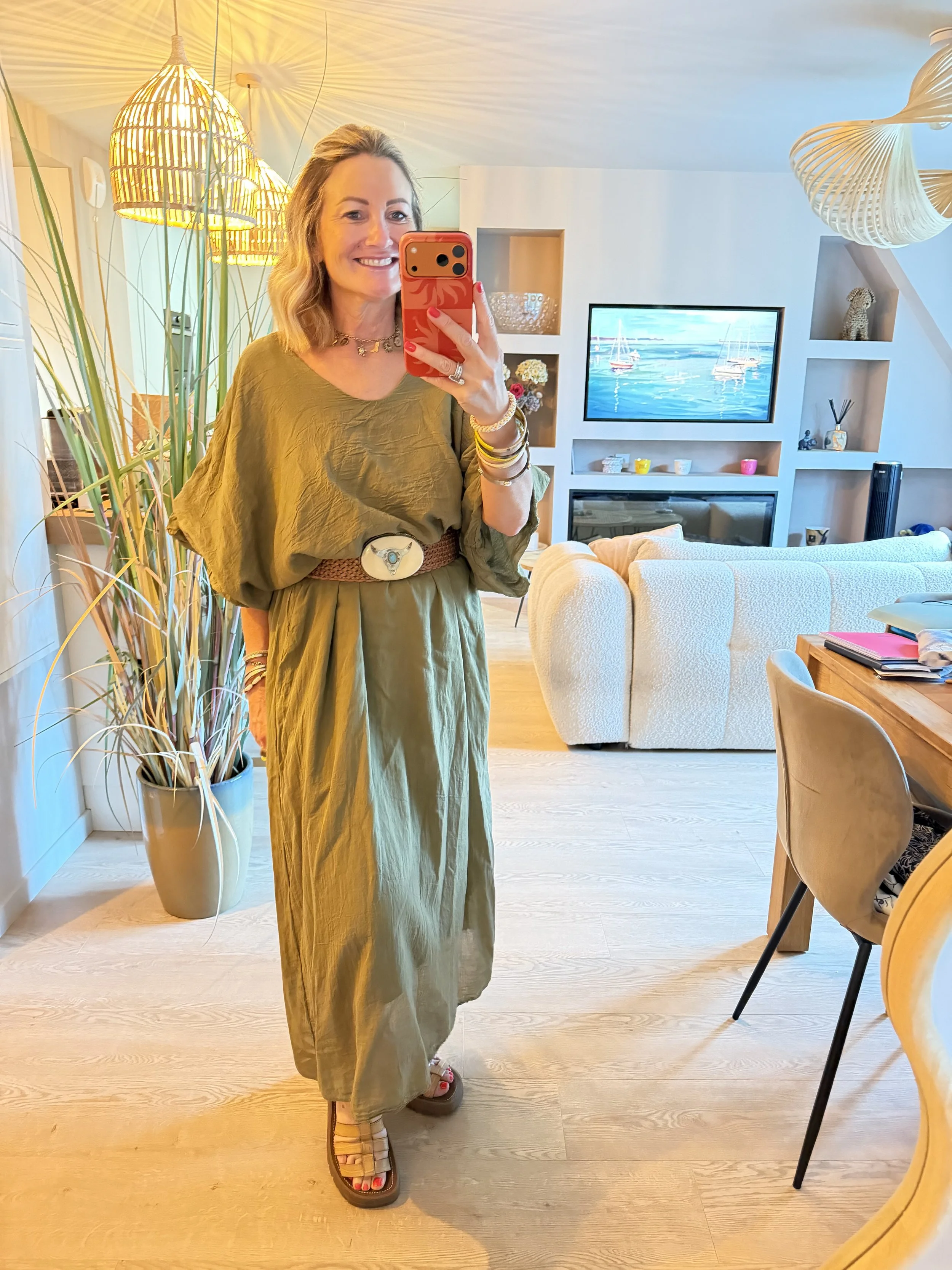 Robe Alba kaki