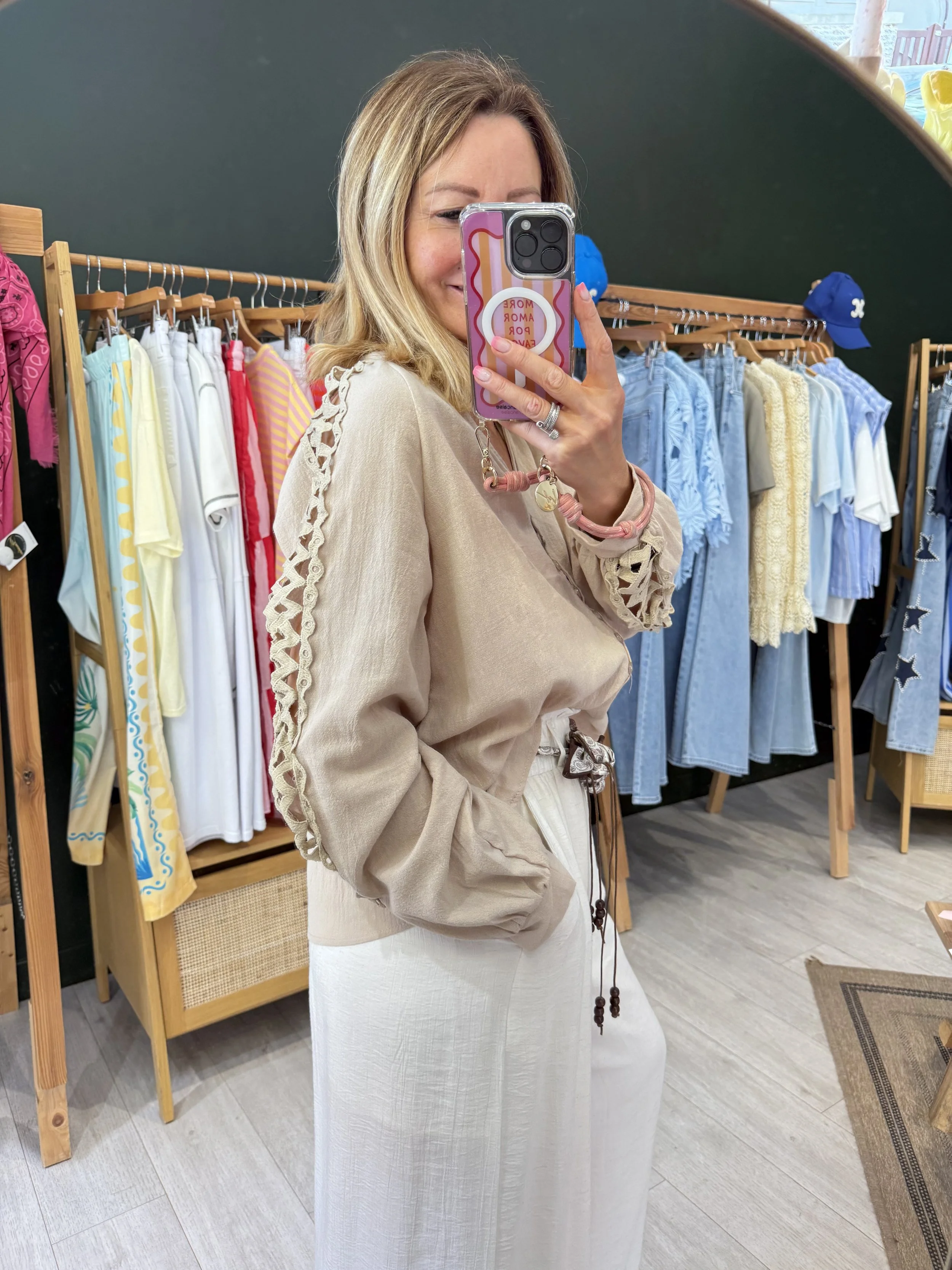 Chemise Juliette Beige Sable