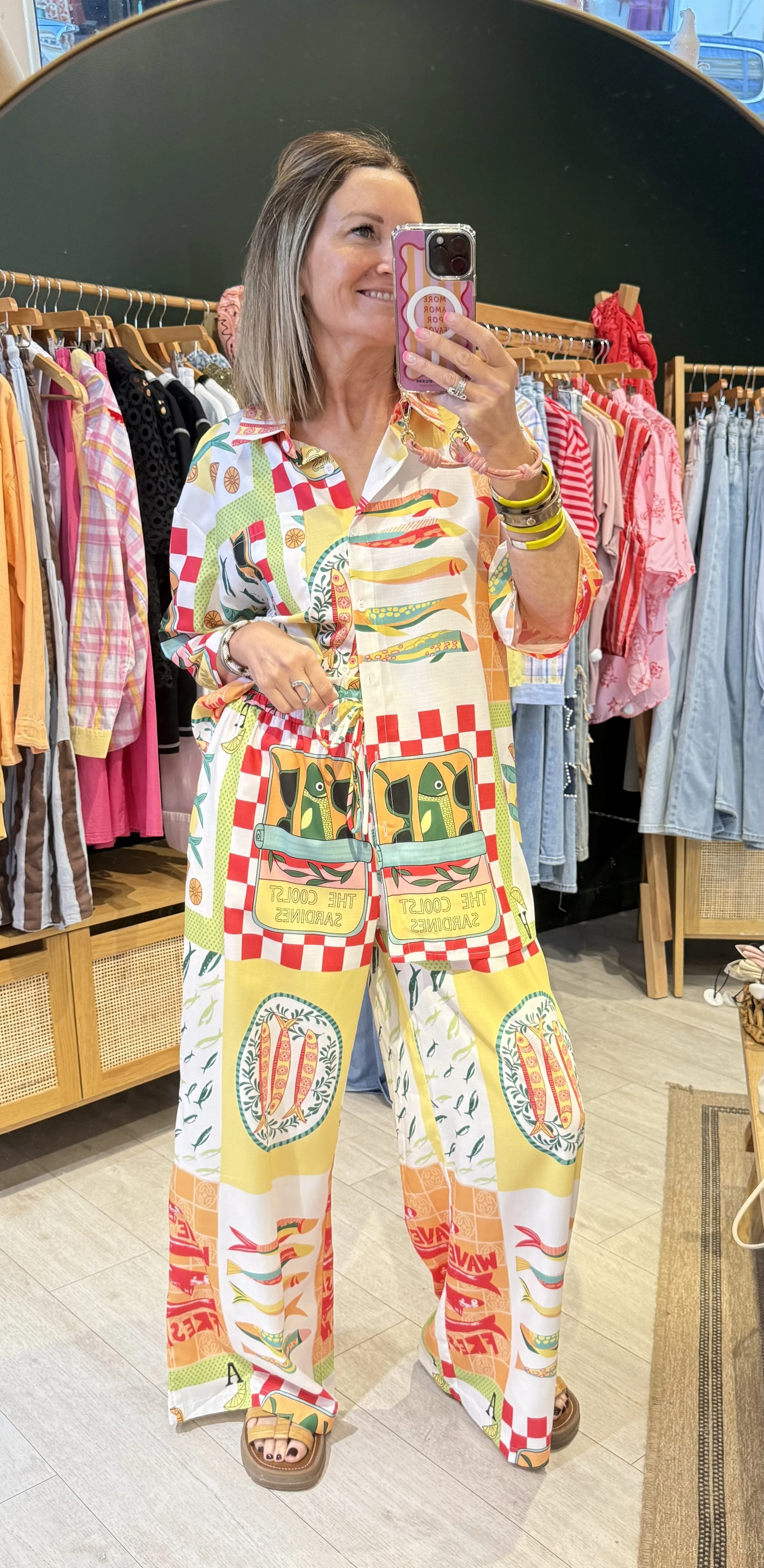 Ensemble coton & lin Pesca