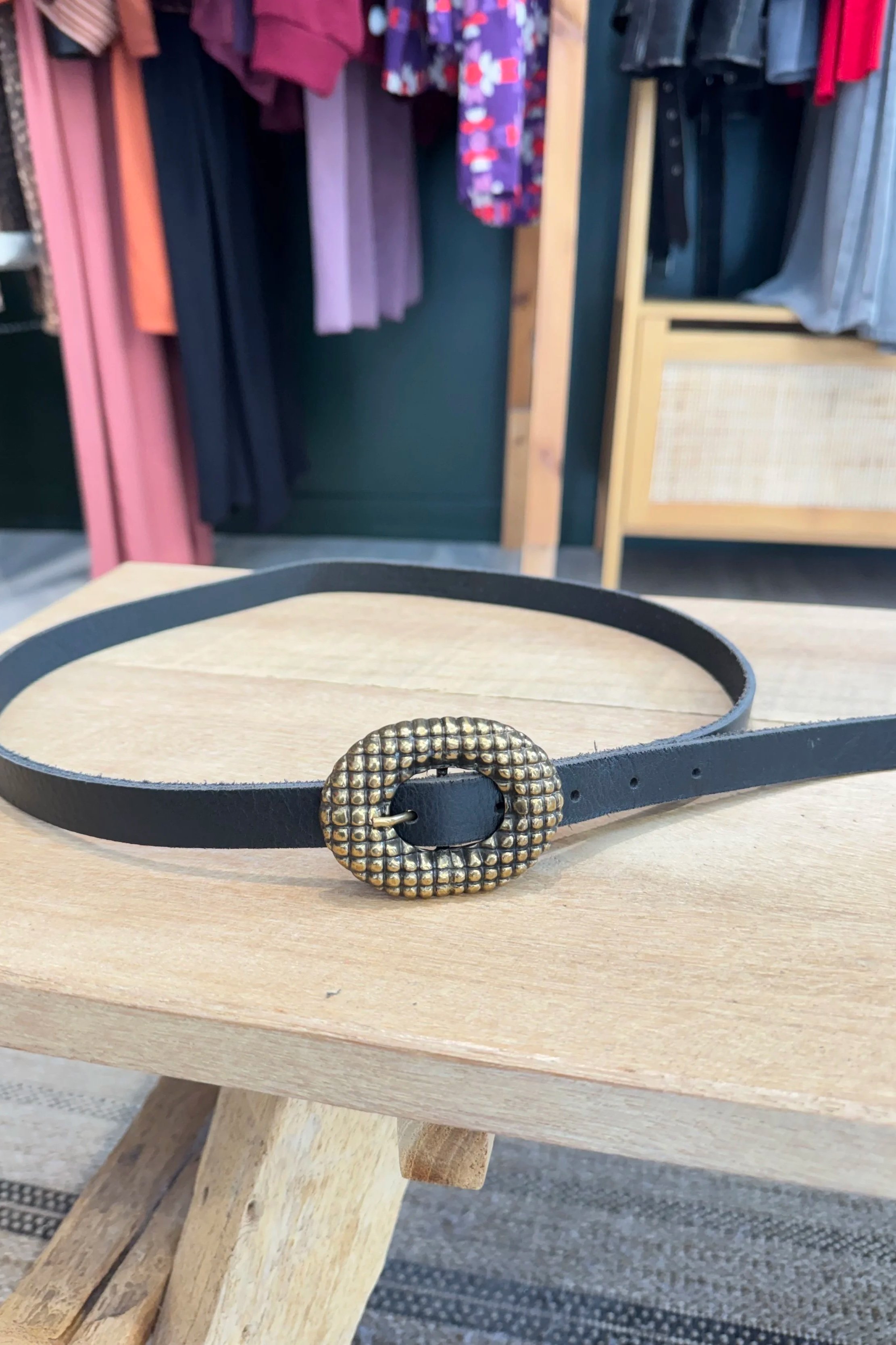 🤎 Ceinture Mia – Noir