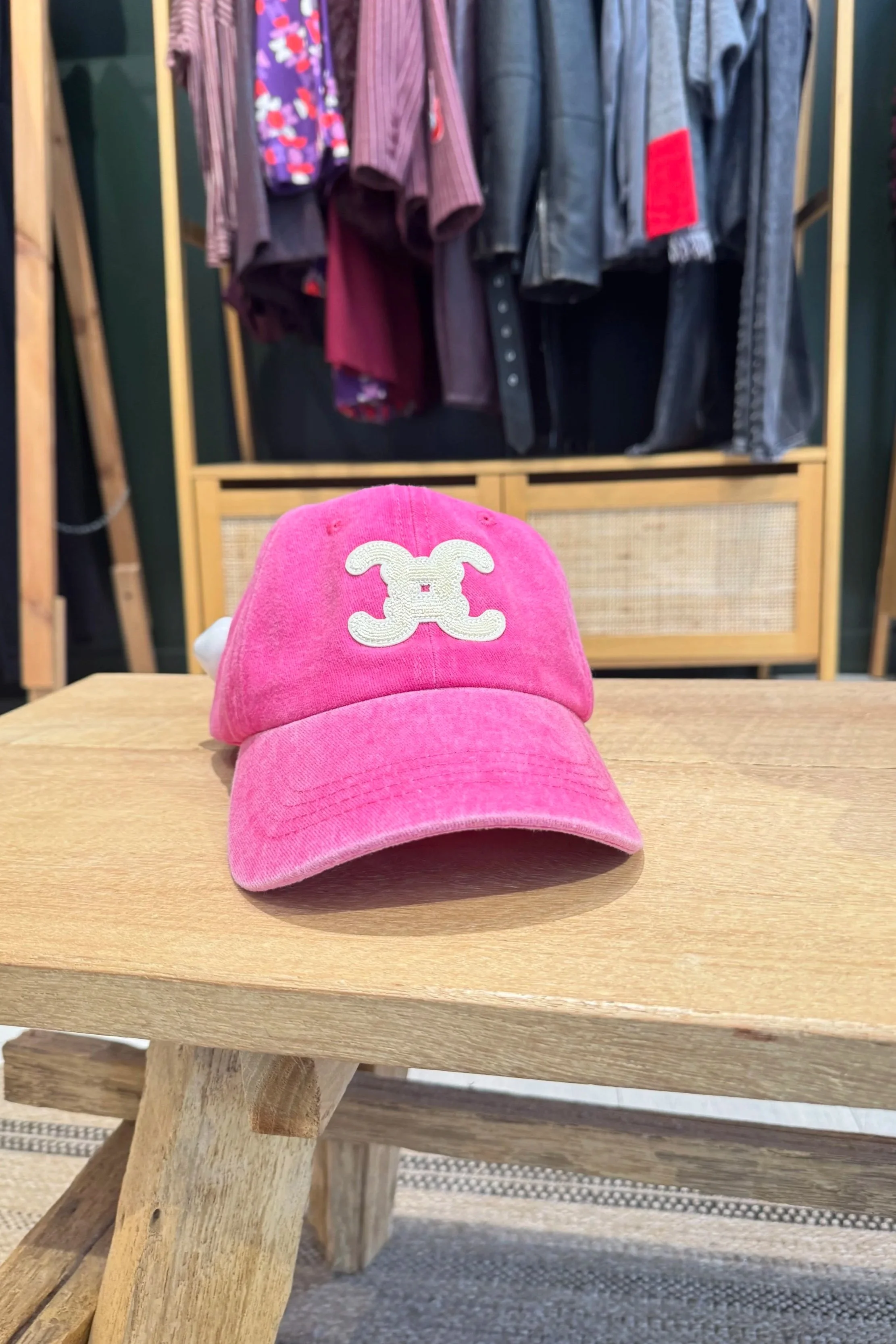 Casquette Ismaël – Rose poudré