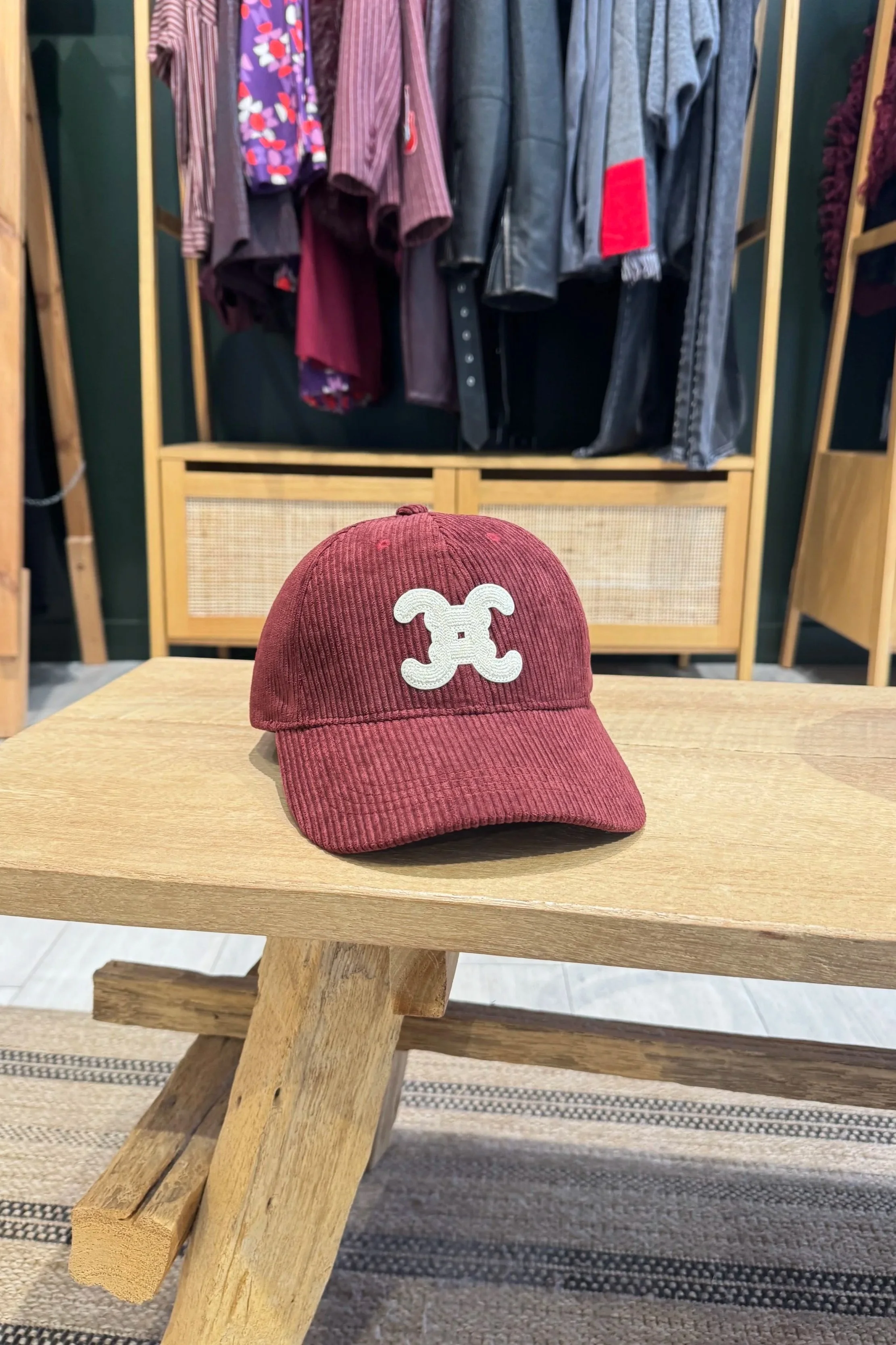 Casquette Thao – Burgundy