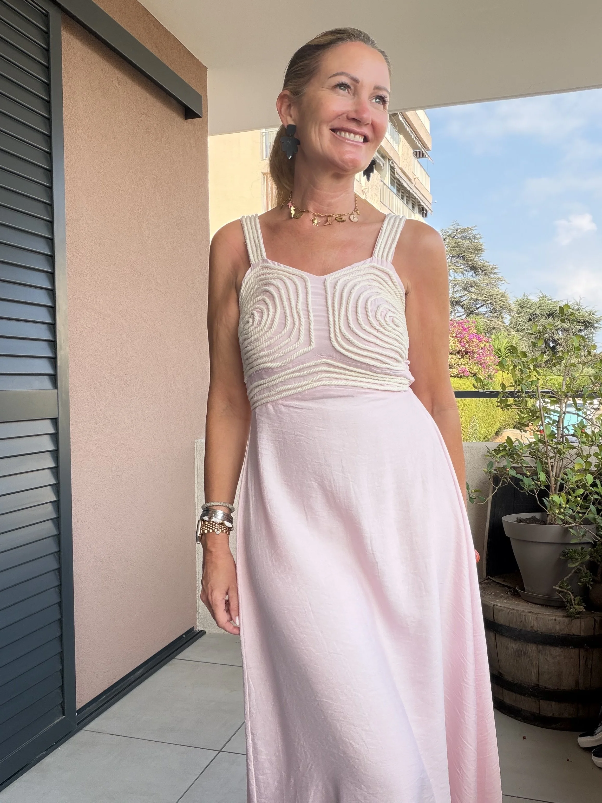 Robe Perle – Rose poudré