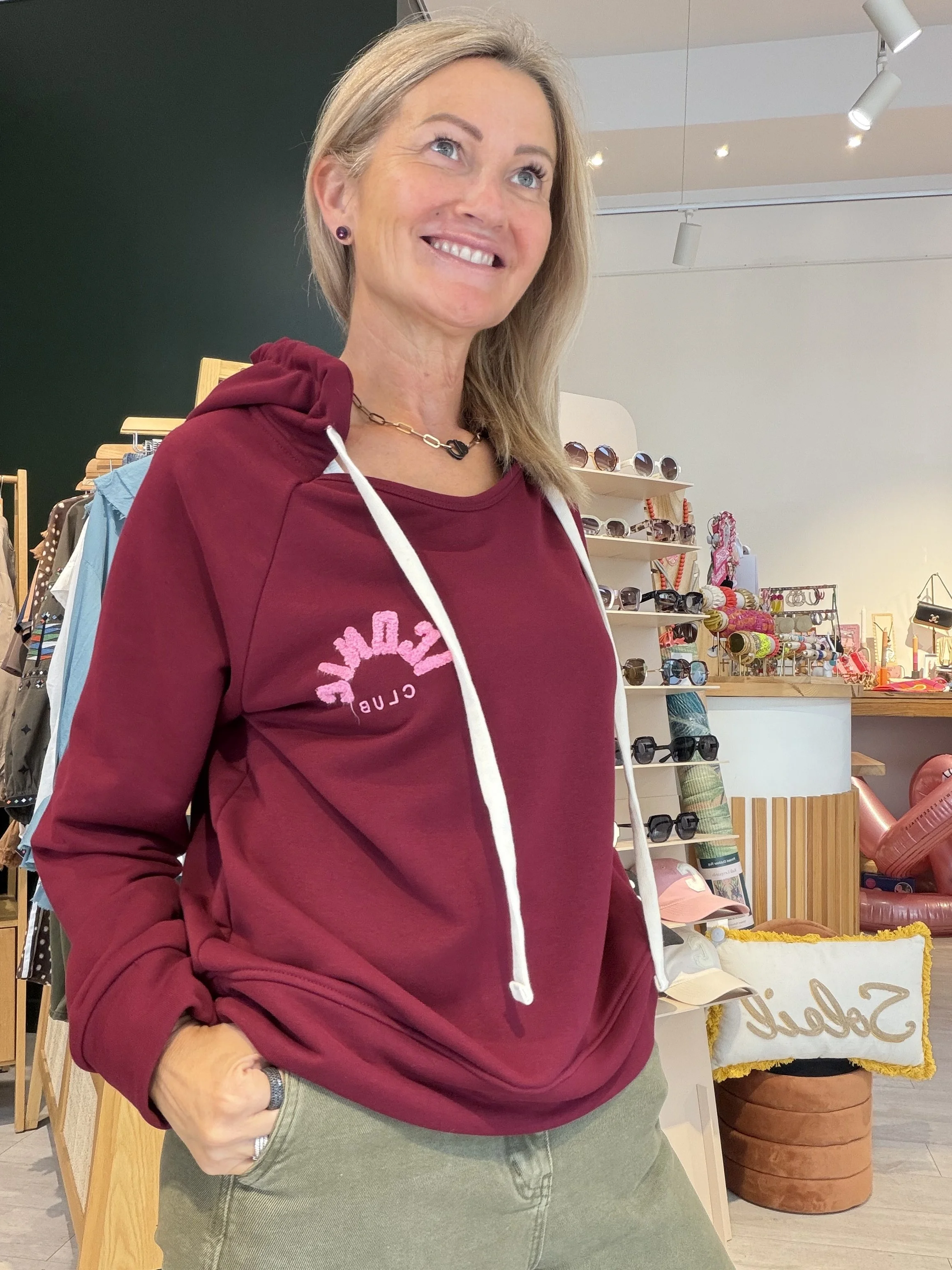 SWEAT ICON – Bordeaux