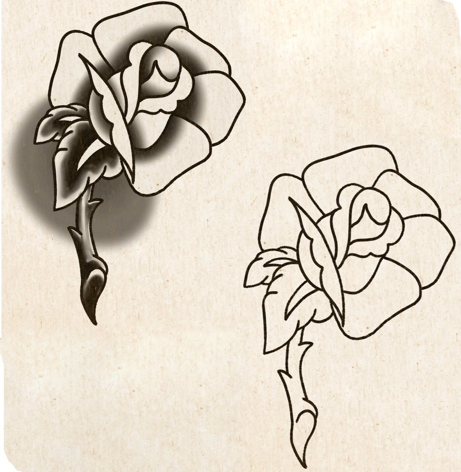 rose line art and renderr.JPG