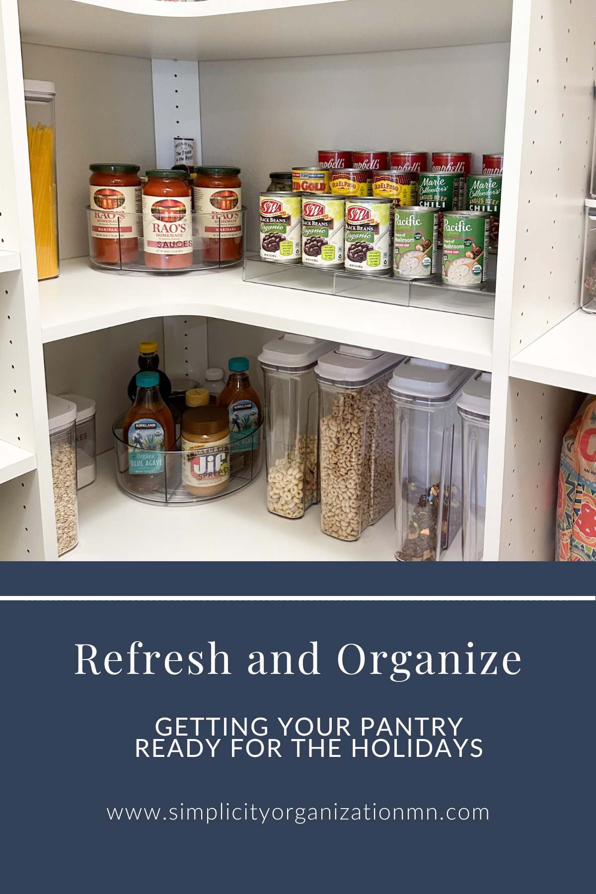 Refresh &amp; Organize Your Pantry for the Holidays