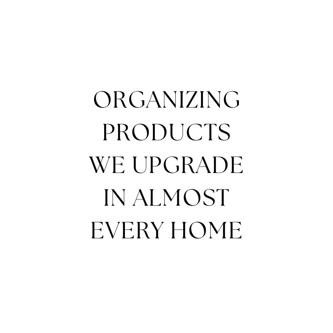 Not every organizing product is worth replacing &mdash; but there are a few upgrades that consistently make a space function better and feel calmer.

From matching hangers to drawer dividers and under-sink solutions, these small changes create system