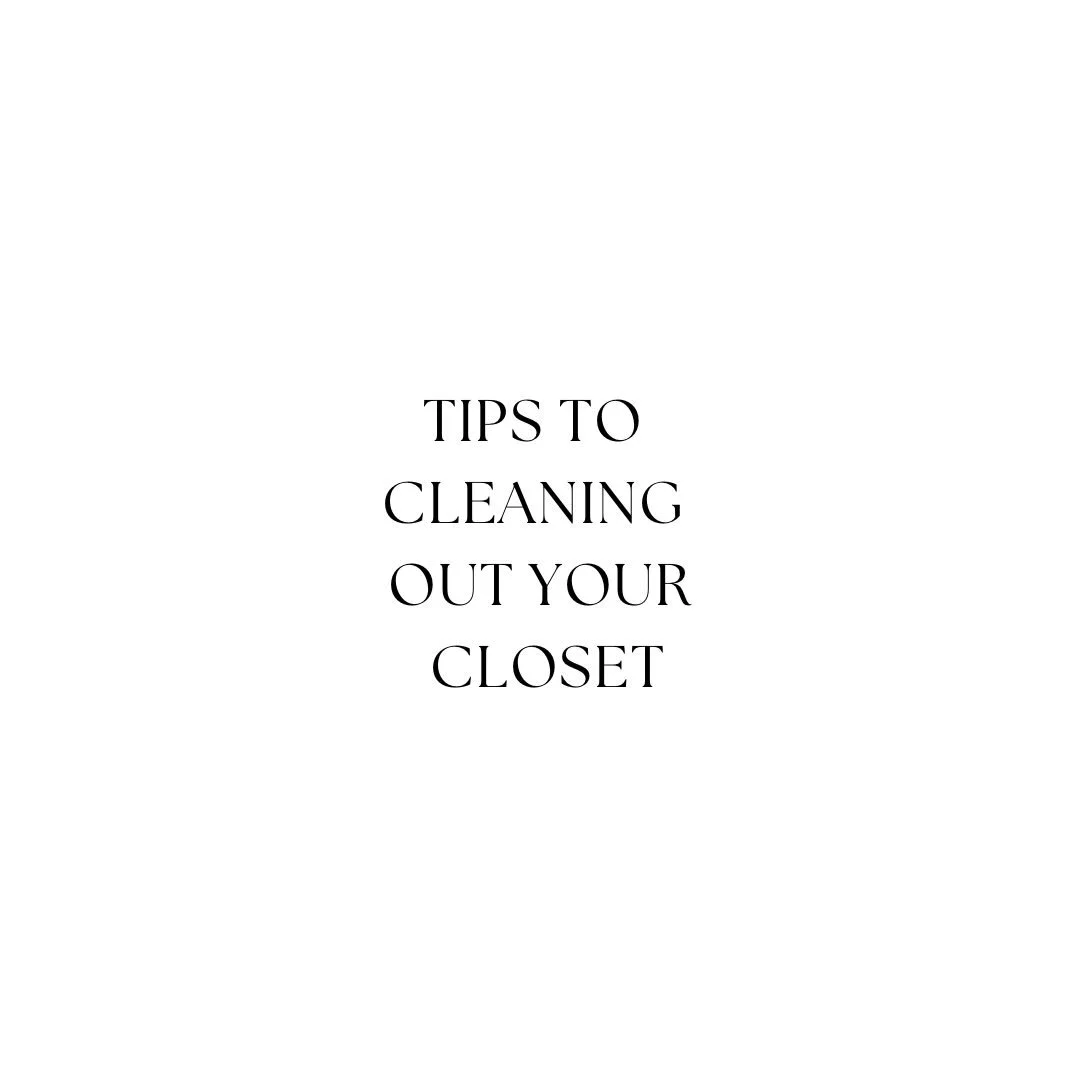 Closet reset in progress 

Instead of pulling everything out at once, work in categories to keep it manageable and less overwhelming. Here are a few simple tips to make the process easier:

&bull; Take things out by category (jeans, tops, dresses, et