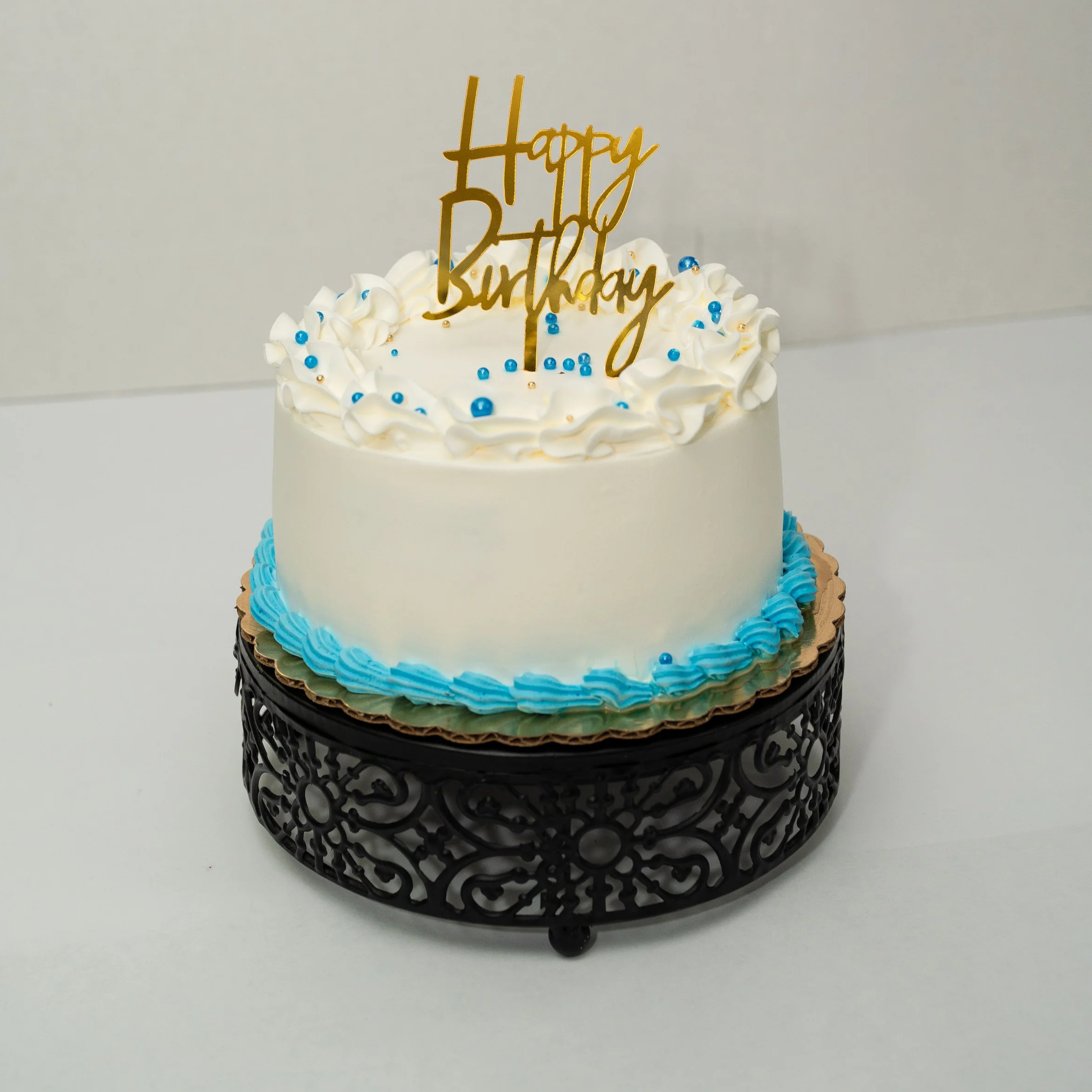 Vanilla Tres Leches/Fruit Cocktail