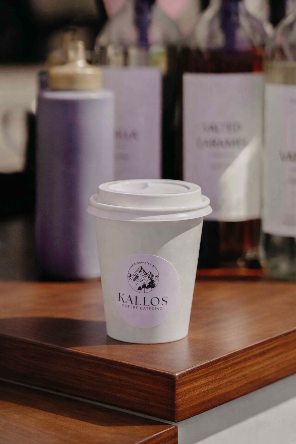 Kallos Coffee Catering, custom cups, custom coffee, mobile coffee, enjoy, party, cup of coffee, best coffee, Bentonville