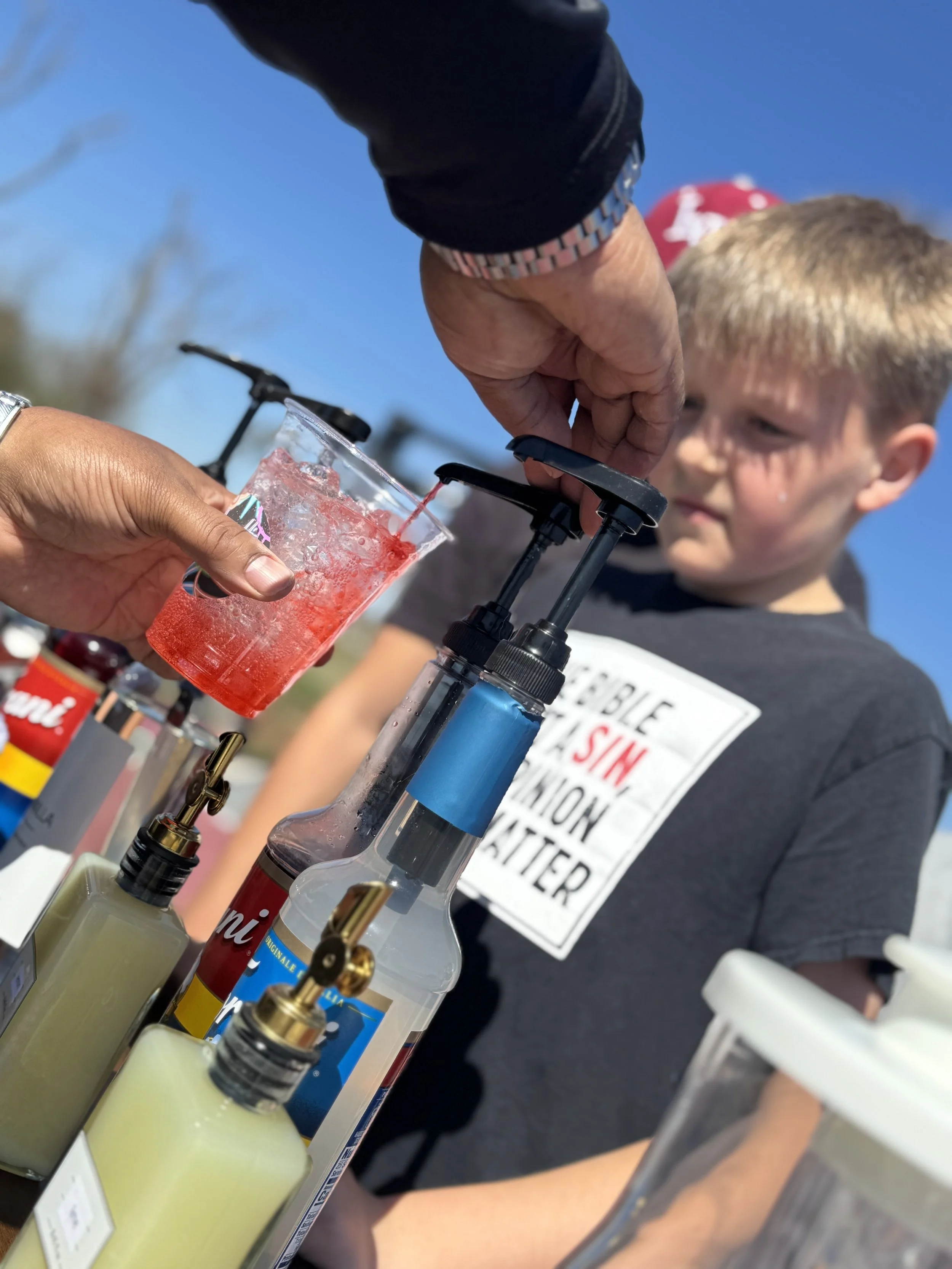 dirty soda, dirty drinks, kids party, teen birthday, party, birthday catering, party catering, soda, Torani, syrup, flavored syrup, DIY, serve drinks, mocktail., drink catering, birthday, Bentonville, NWA