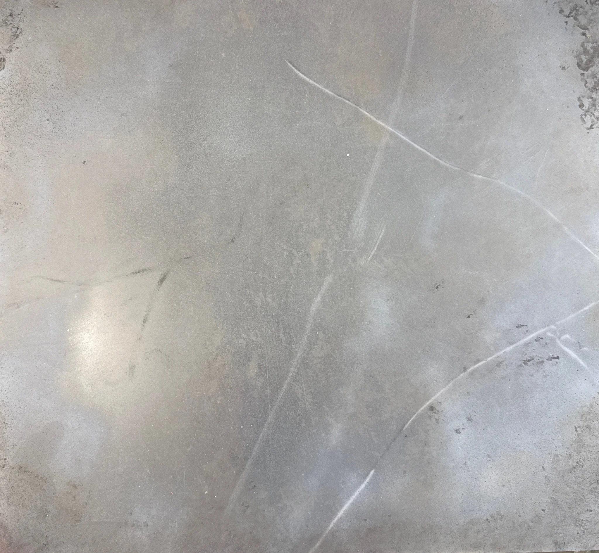 Glass Sample - Dirt, frost, and cracks