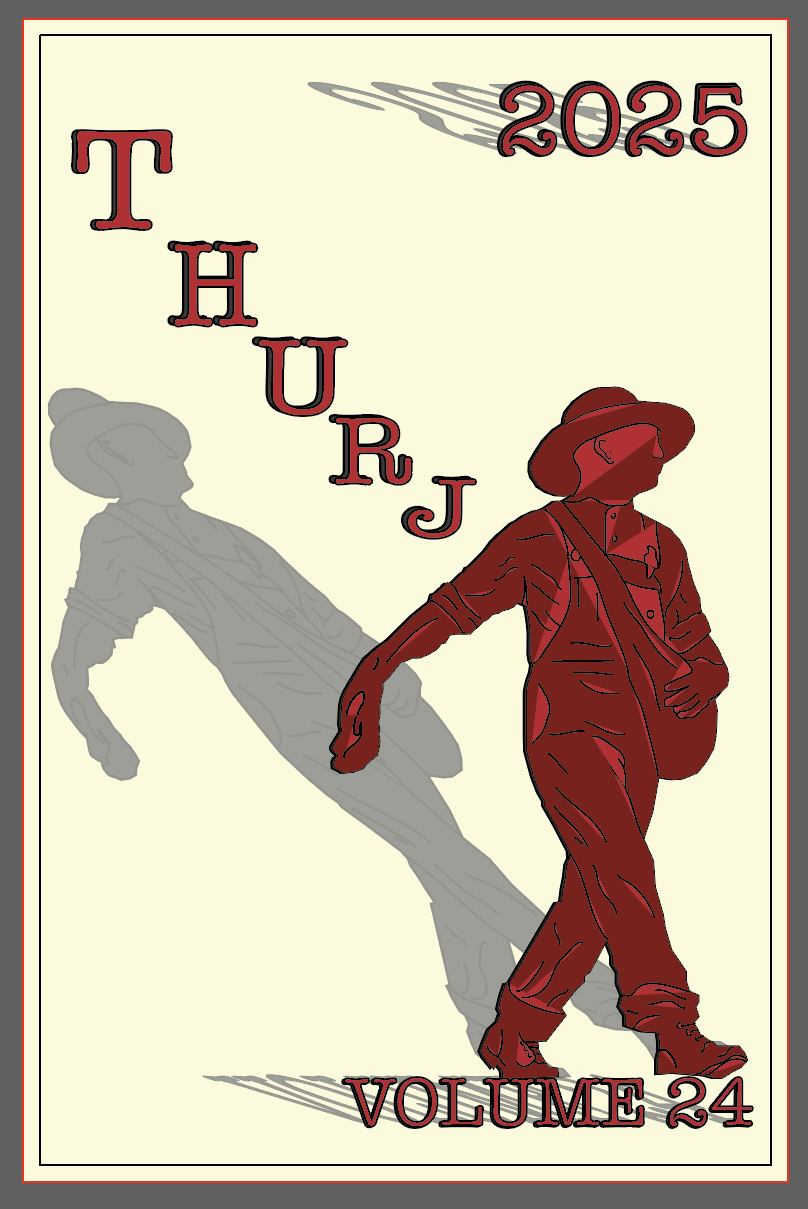 THURJ Volume 24 - Graphic Design by Goldie Snow