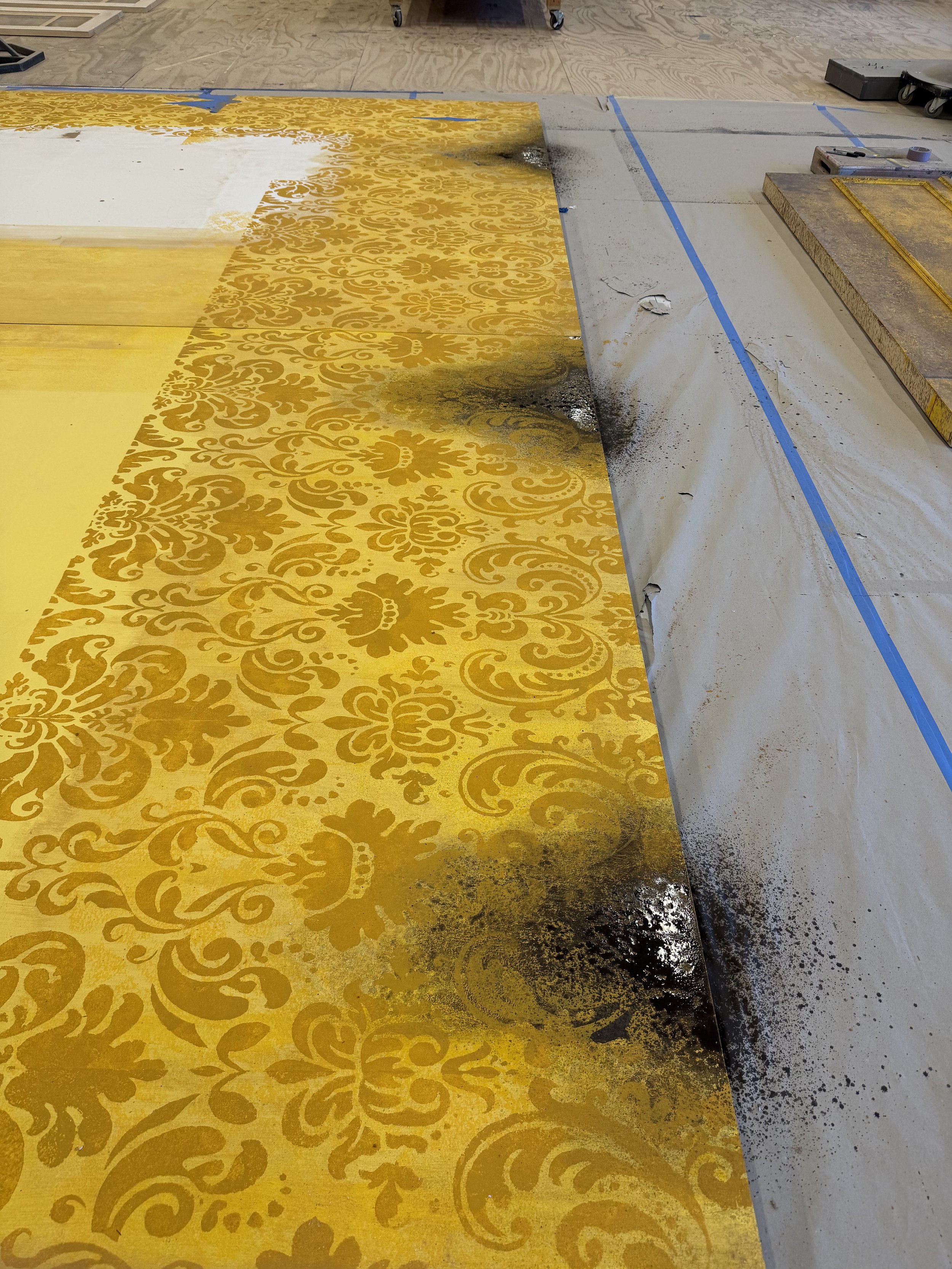 Water Damage and distressing