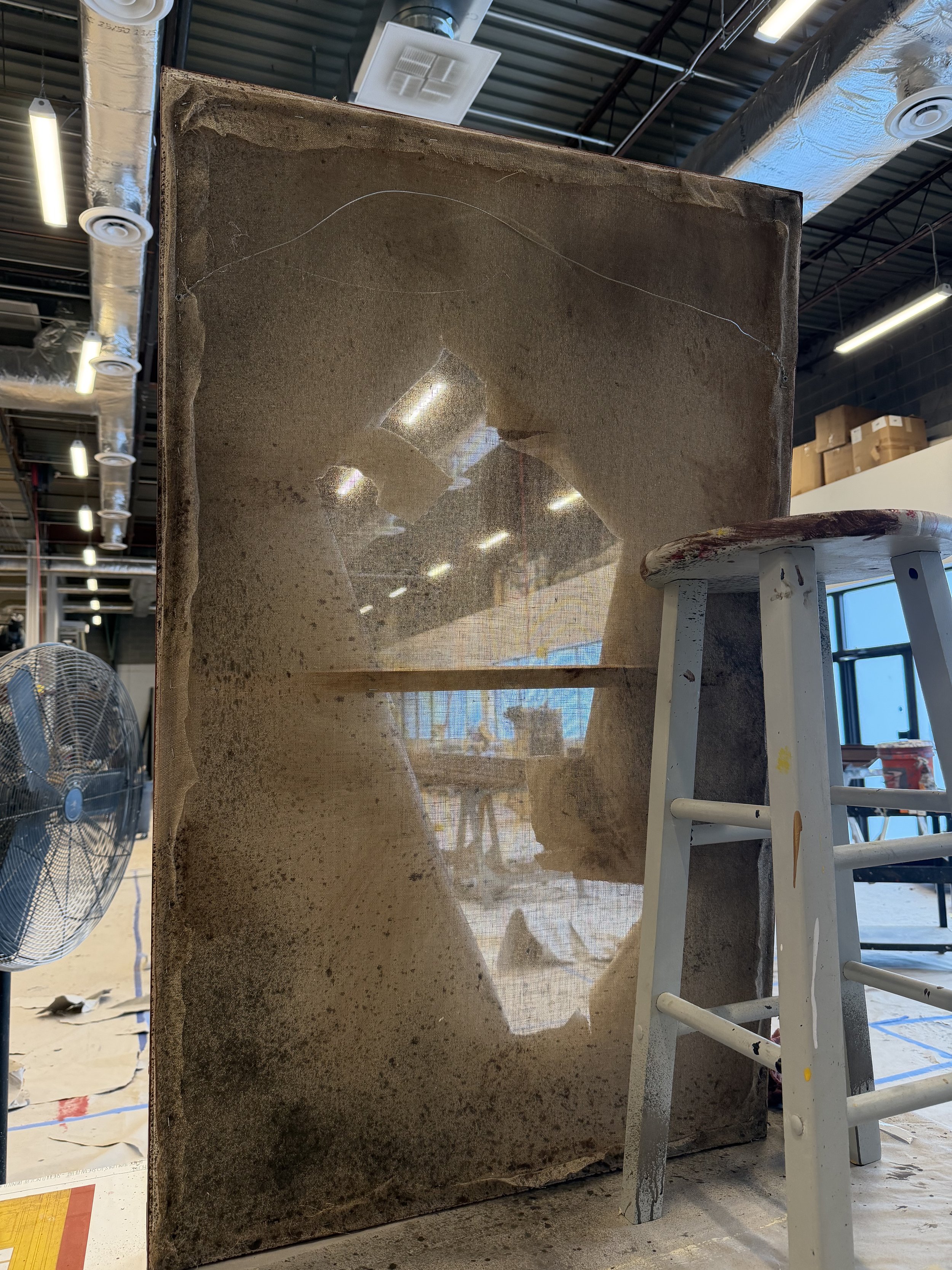 Broken Painting- Scenic Prop
