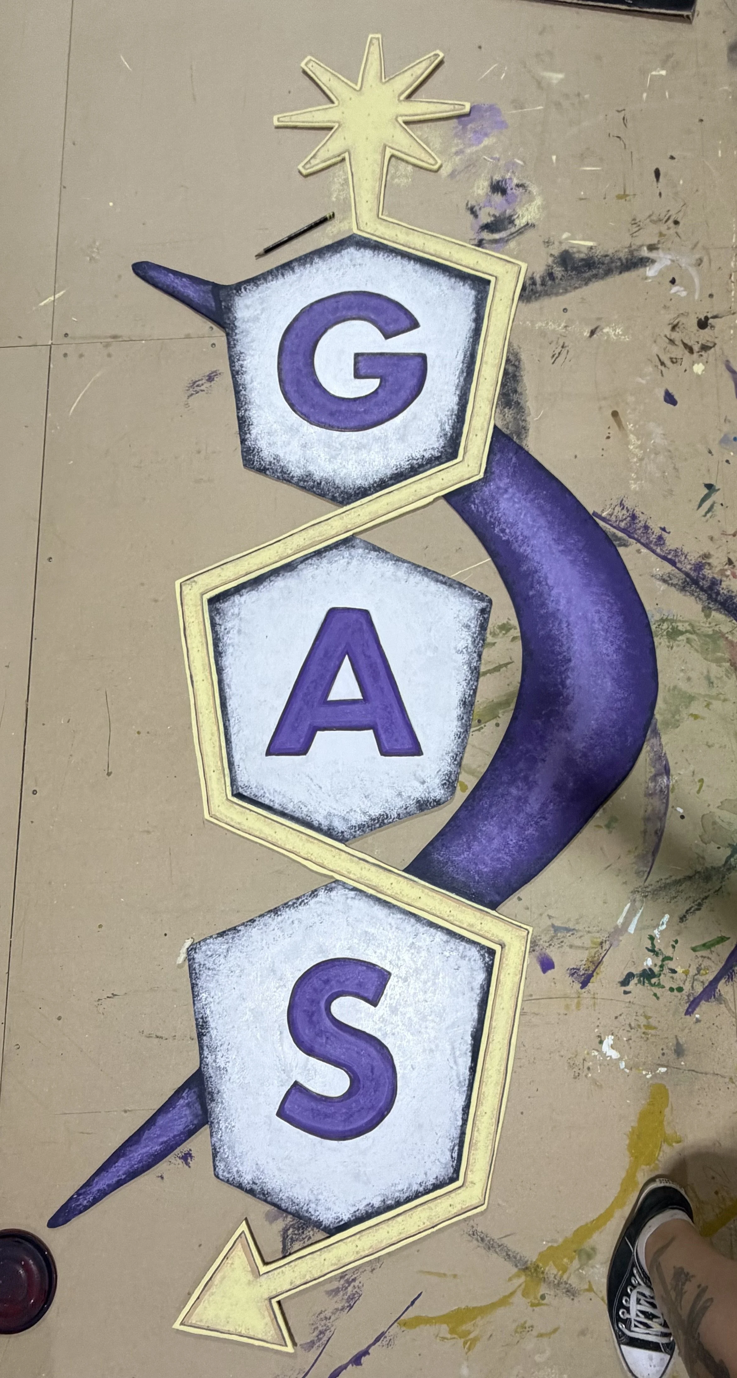 Gas Sign Base