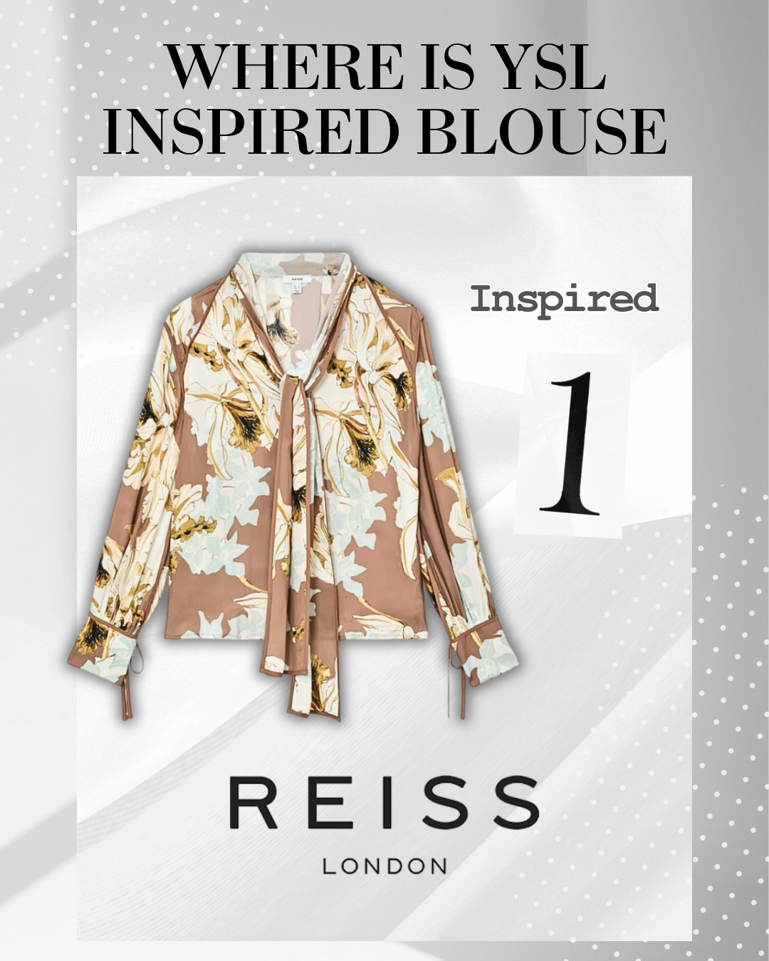 Inspired 1 Blouse from Reiss London