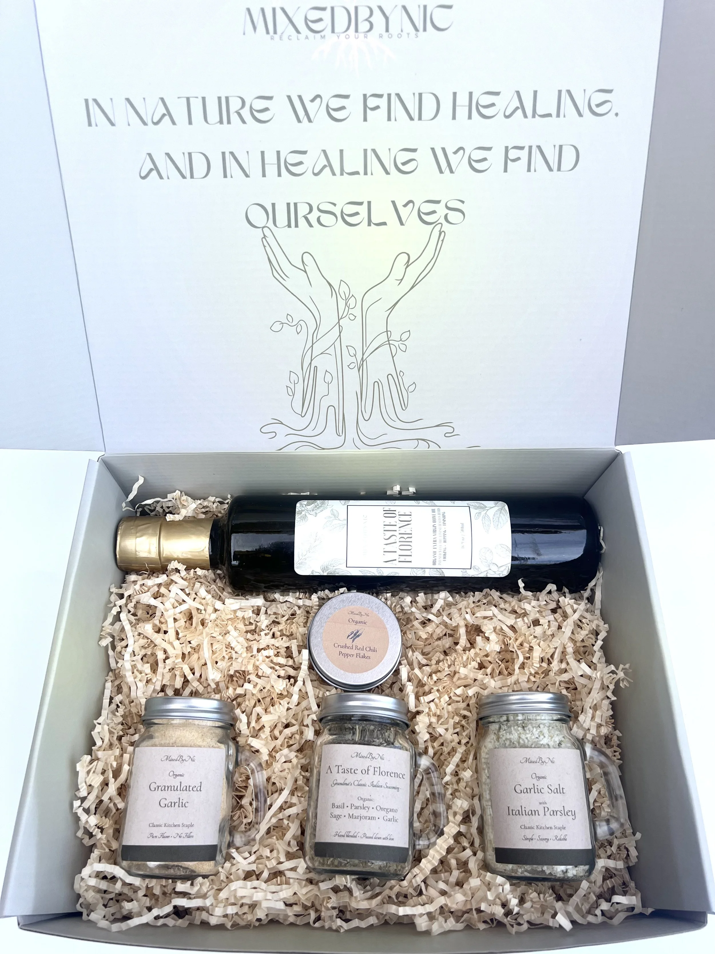 A Taste of Florence-Italian Olive Oil & Seasoning Gift Box
