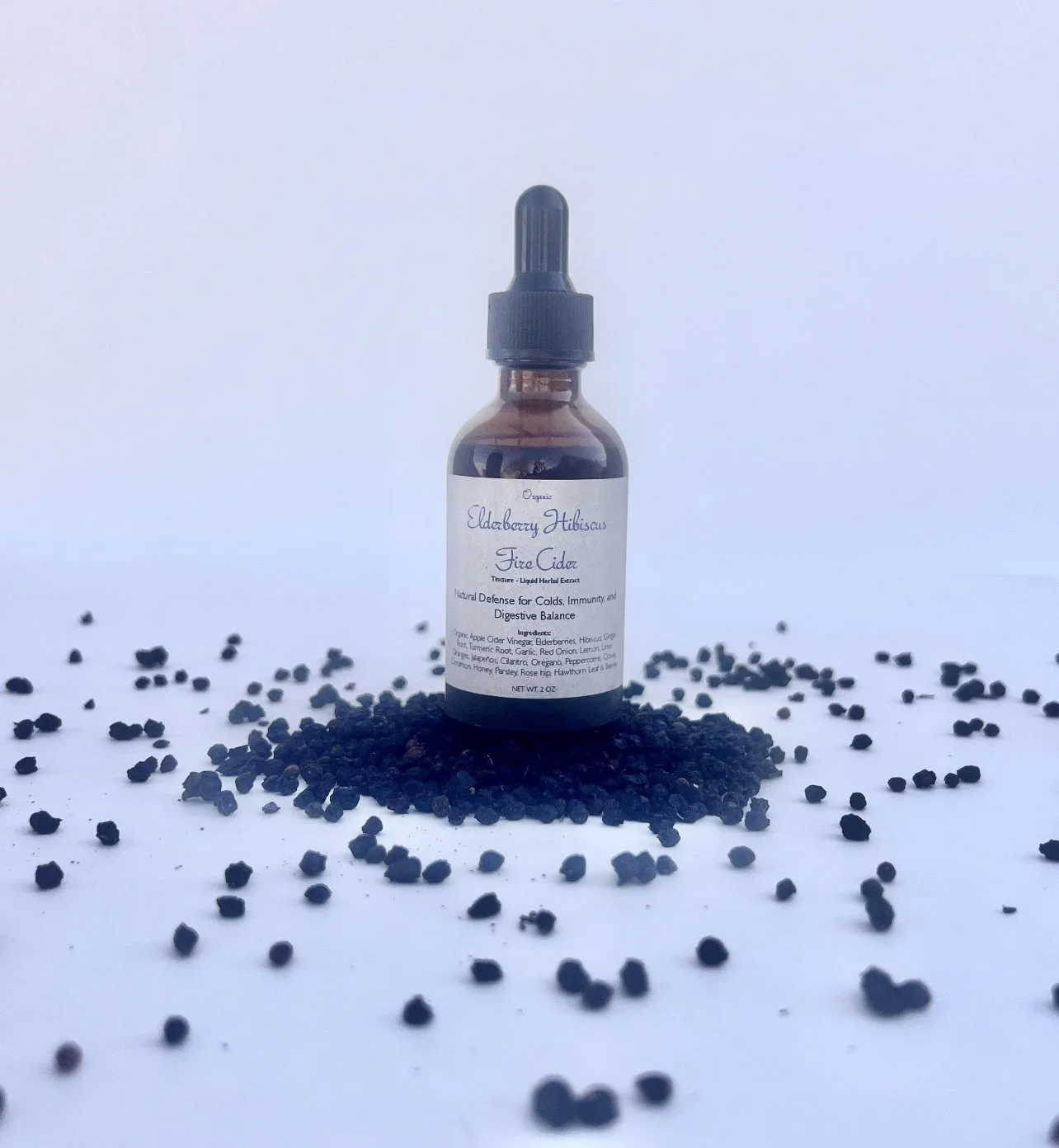 Elderberry Hibiscus Fire Cider