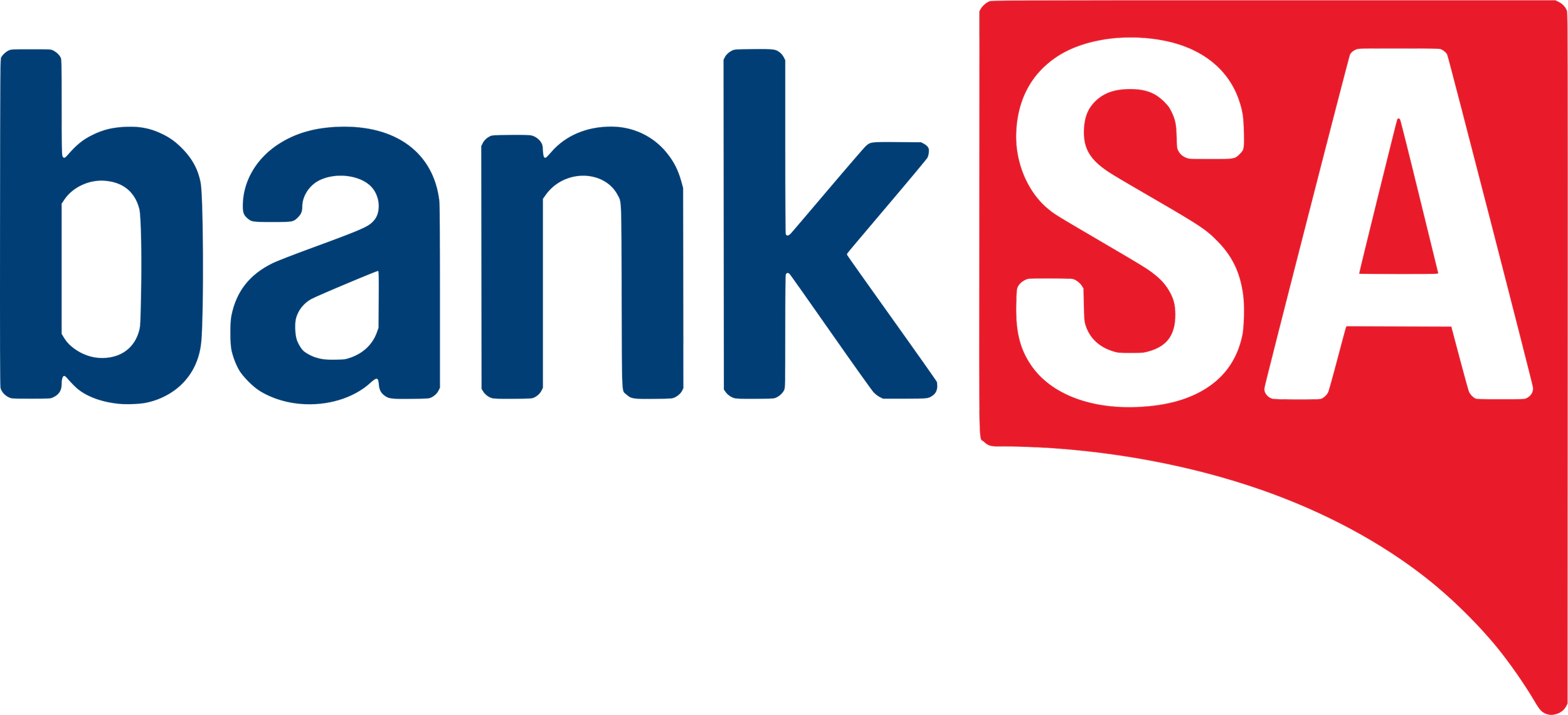 Text saying 'thanks' in blue and 'SA' in red on a black background.