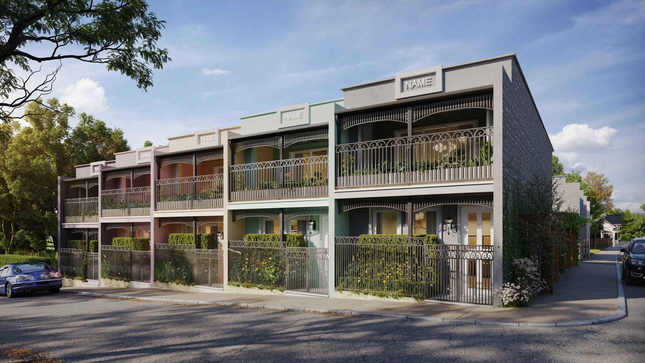 Royal Terraces: How Carters Investments Marketed an Inner-City Toowoomba Terrace Row Before a Single Brick Went Up