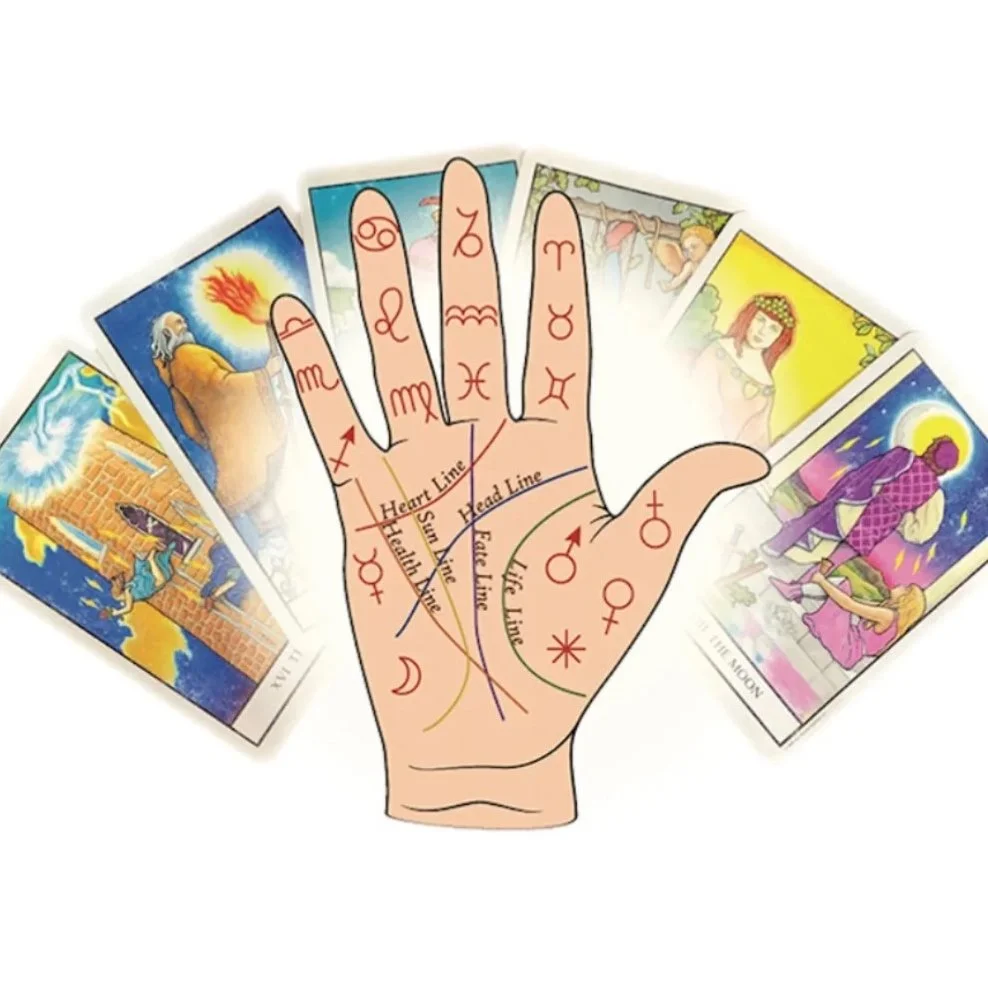 PALM AND TAROT CARD READING