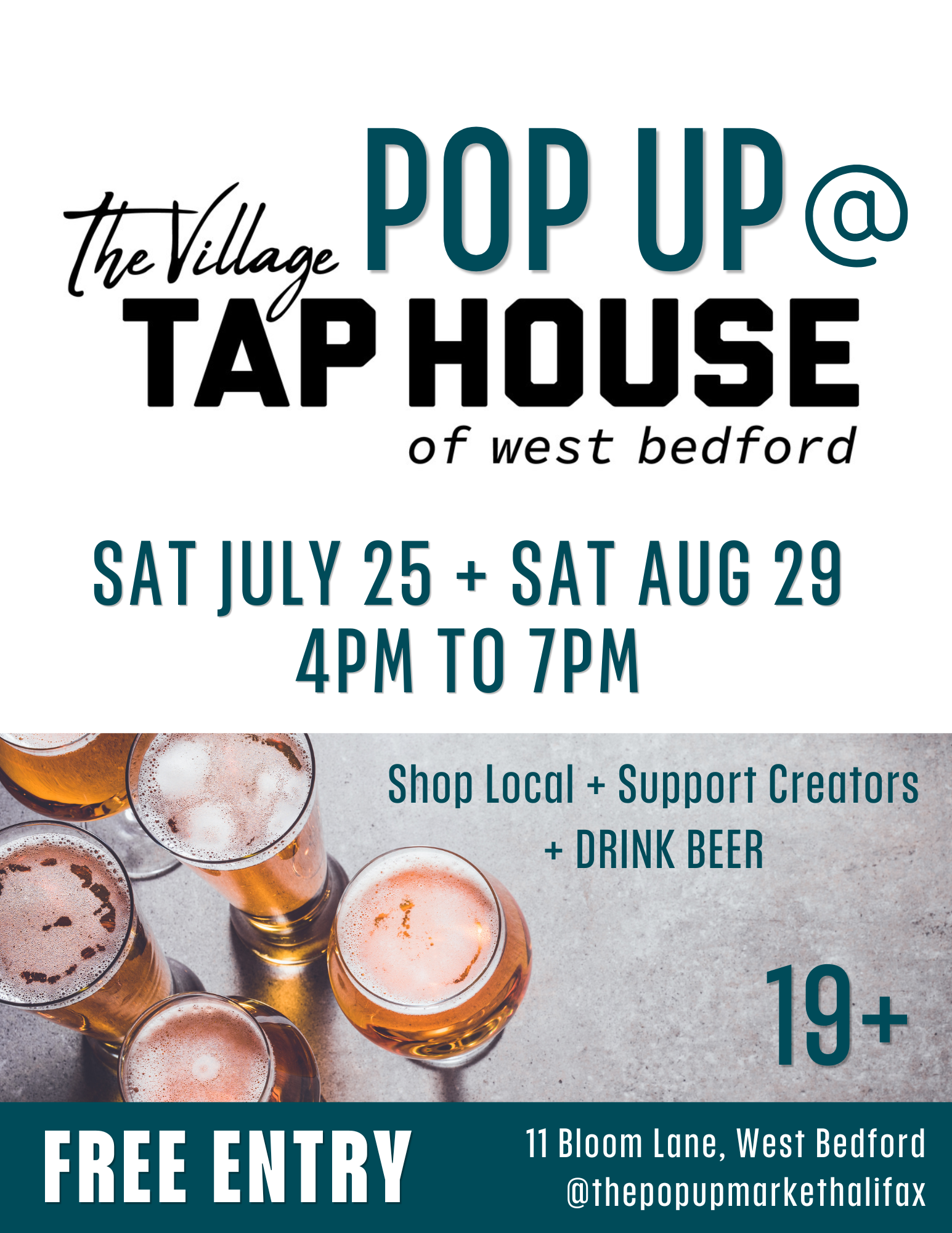 Pop Up @ The Village Taphouse