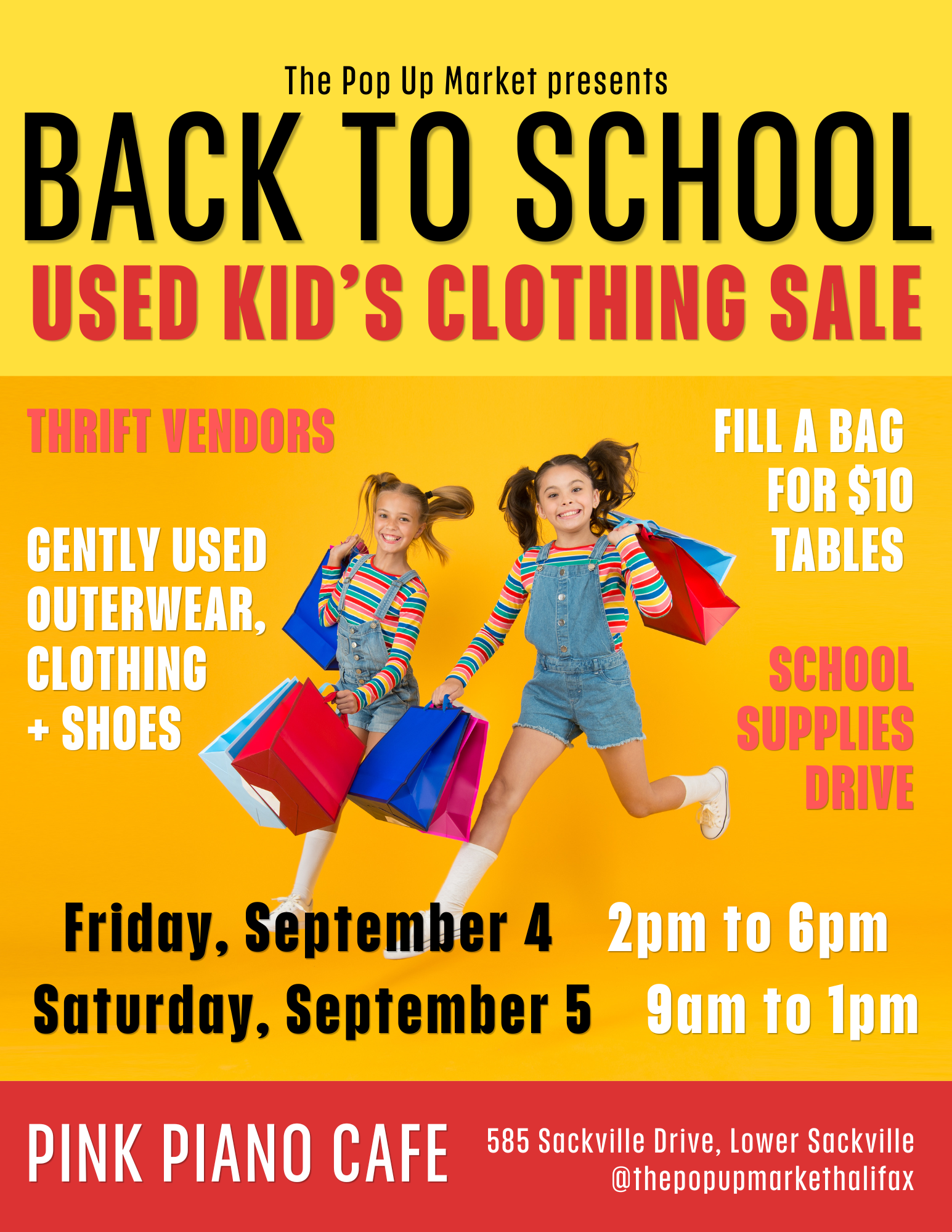 Back to School: Used Kid's Clothing Sale