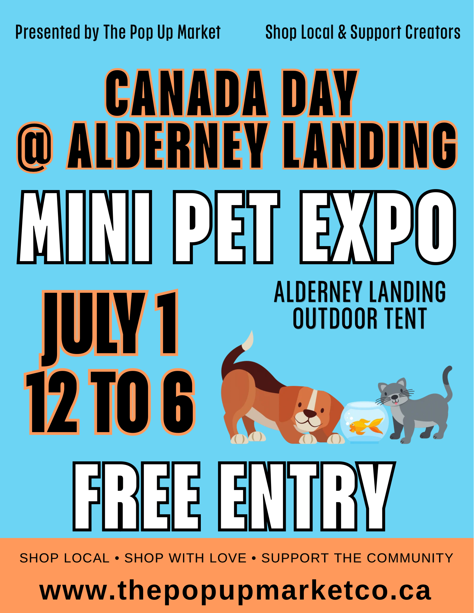 Canada Day Mini Pet Expo
