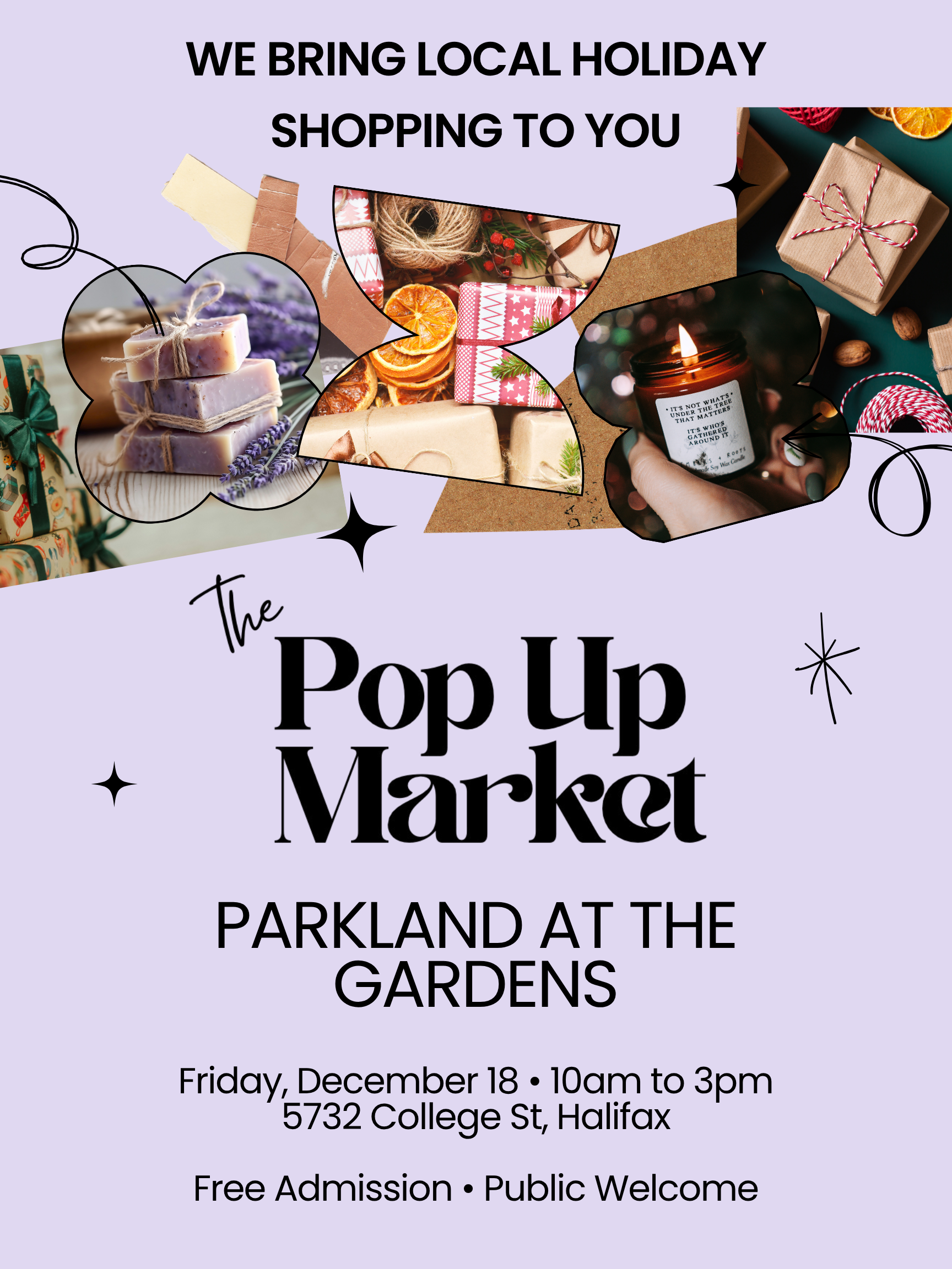 Holiday Pop Up @ Parkland at the Gardens