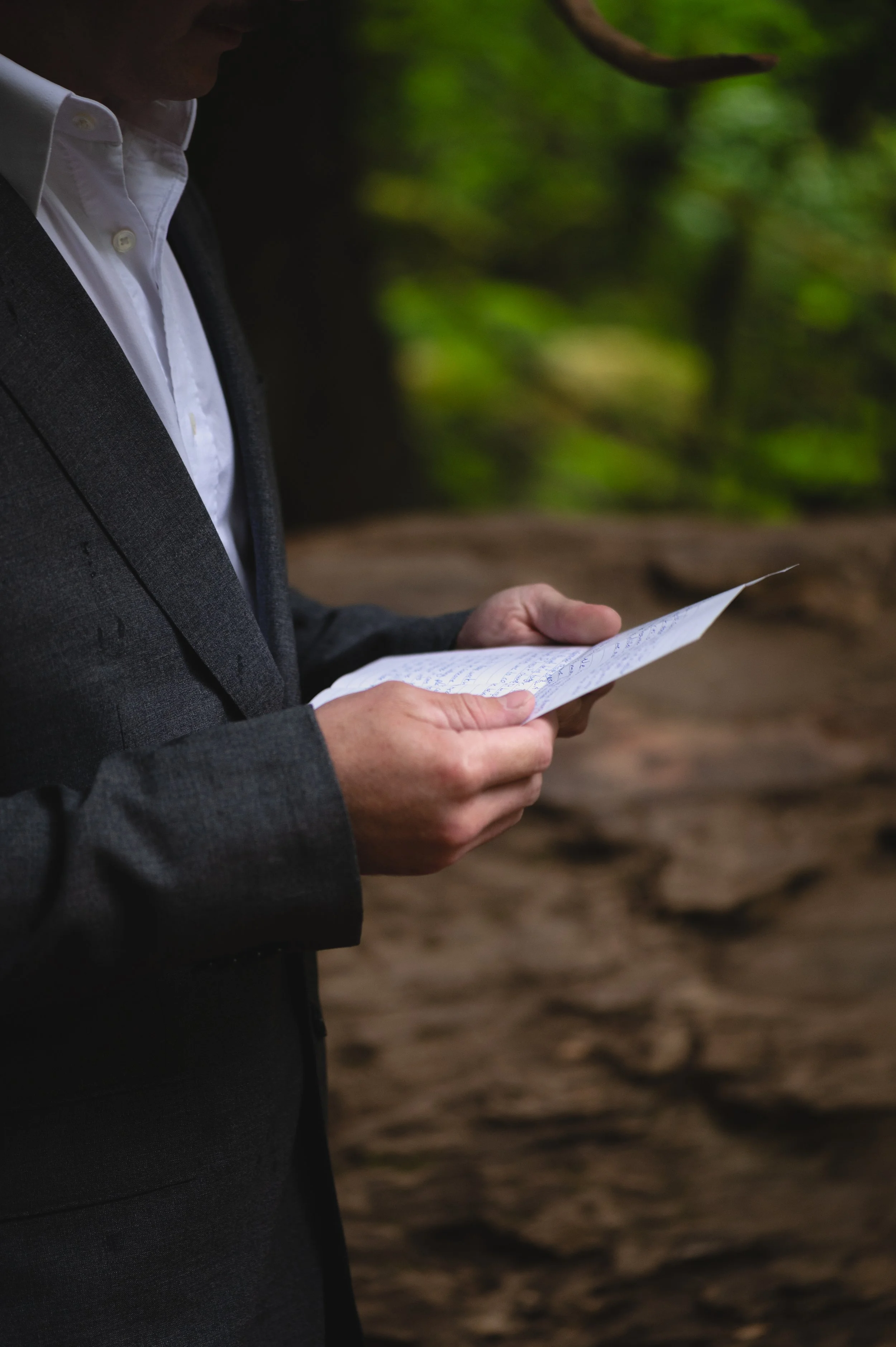 forest elopement