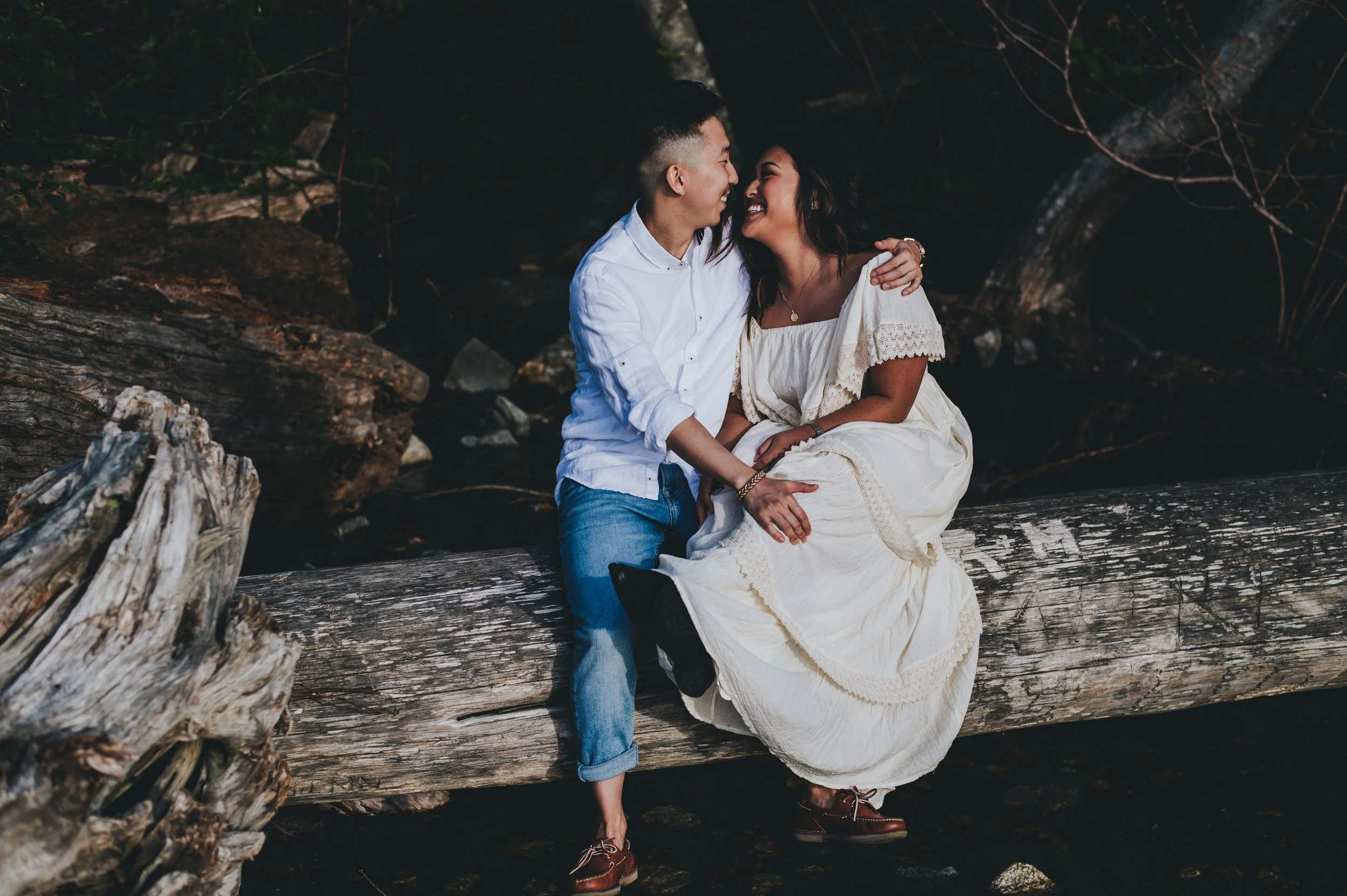 vancouver island engagement photography