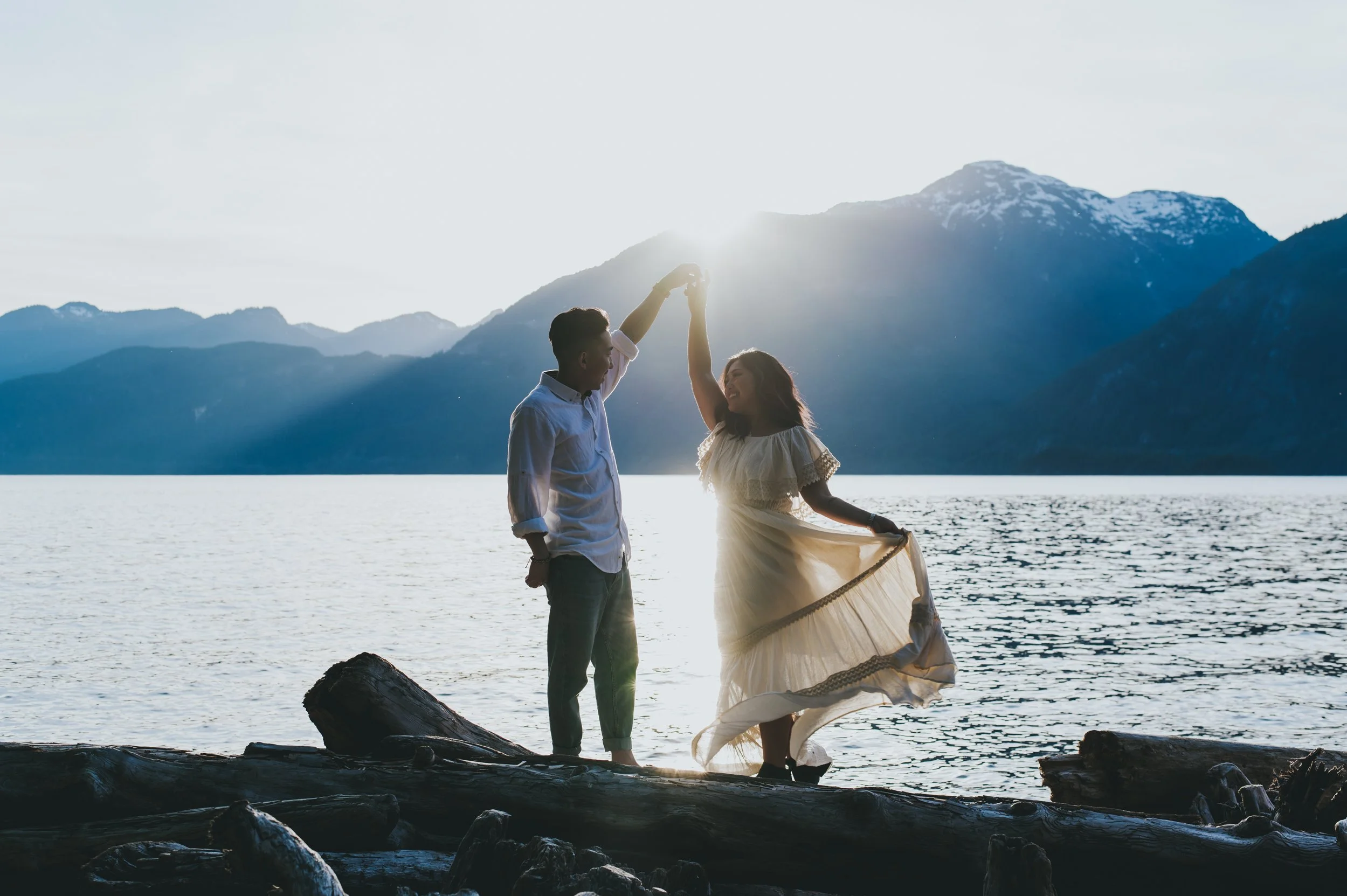 vancouver island engagement photography