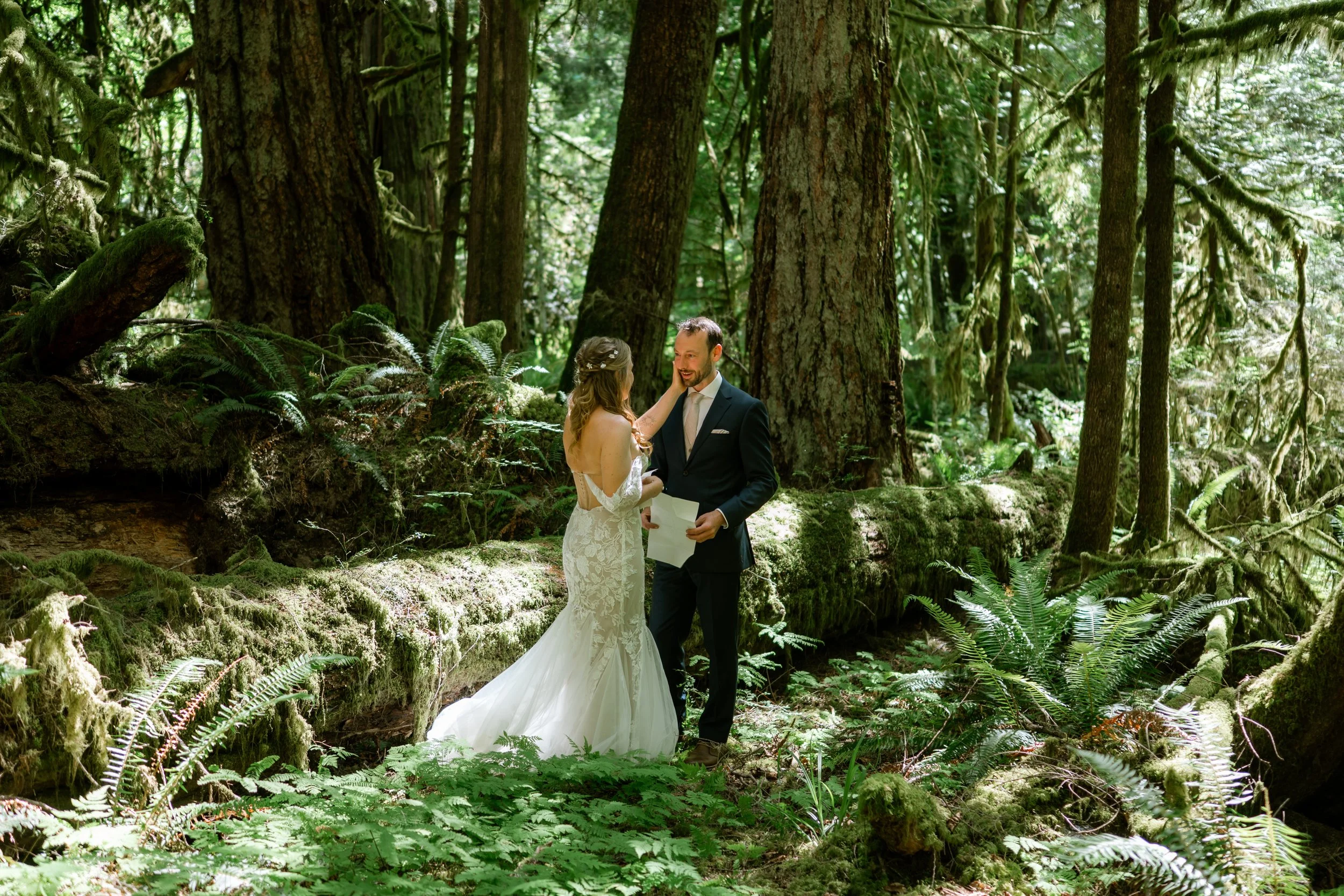 Cathedral grove wedding