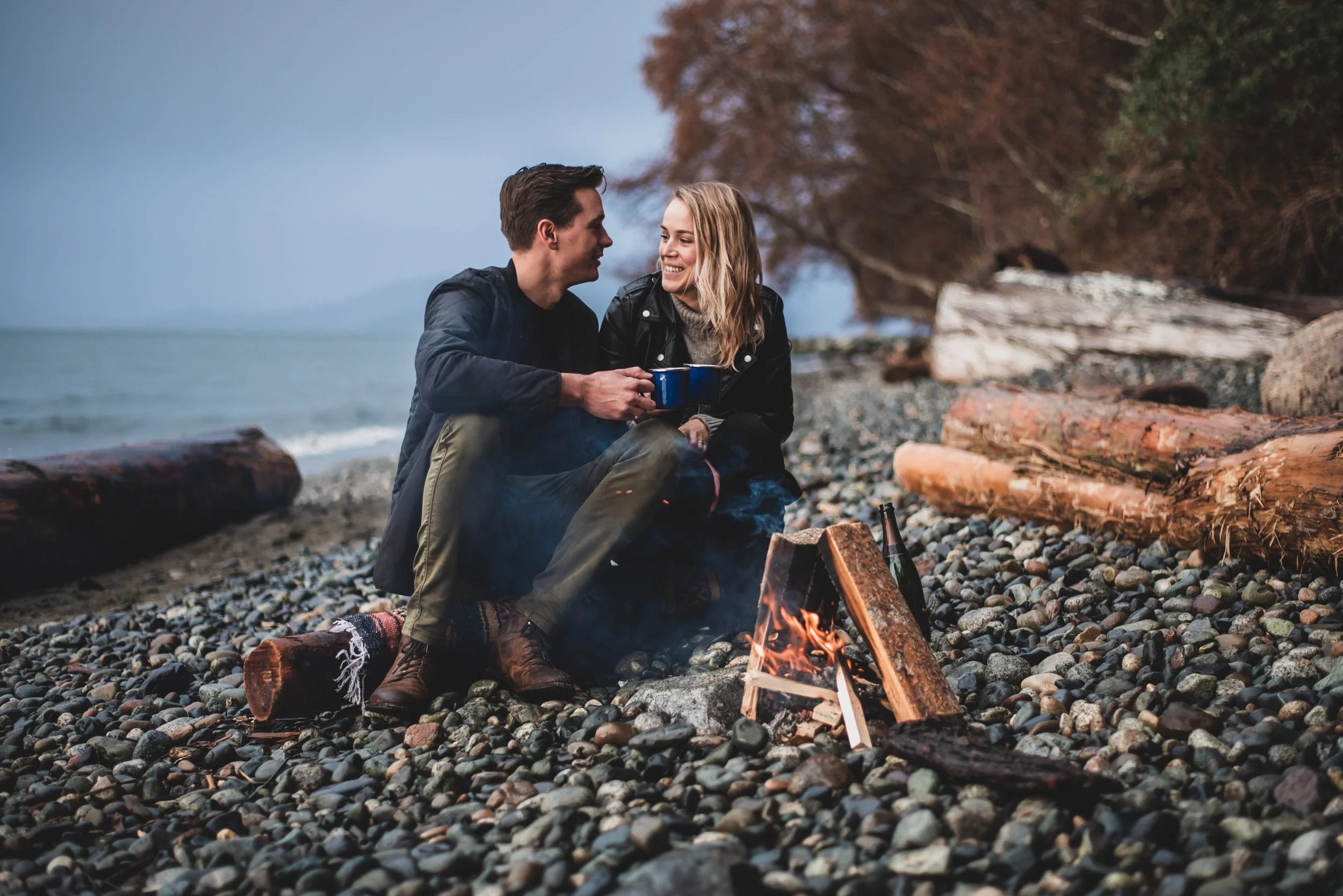 vancouver island engagement photography
