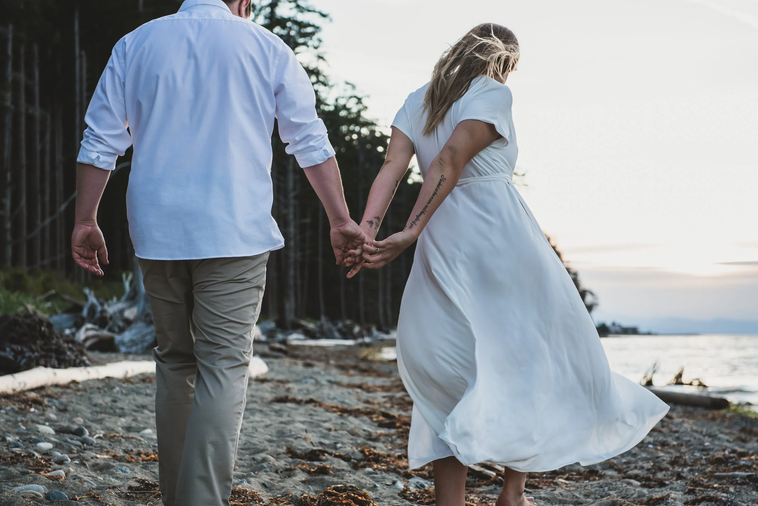 vancouver island engagement photography