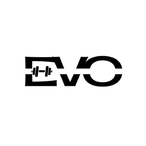 Logo with a barbell and the letters 'E' and 'C'