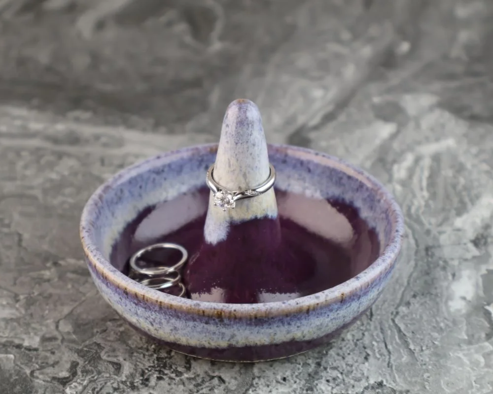 Ring Dish - Purple