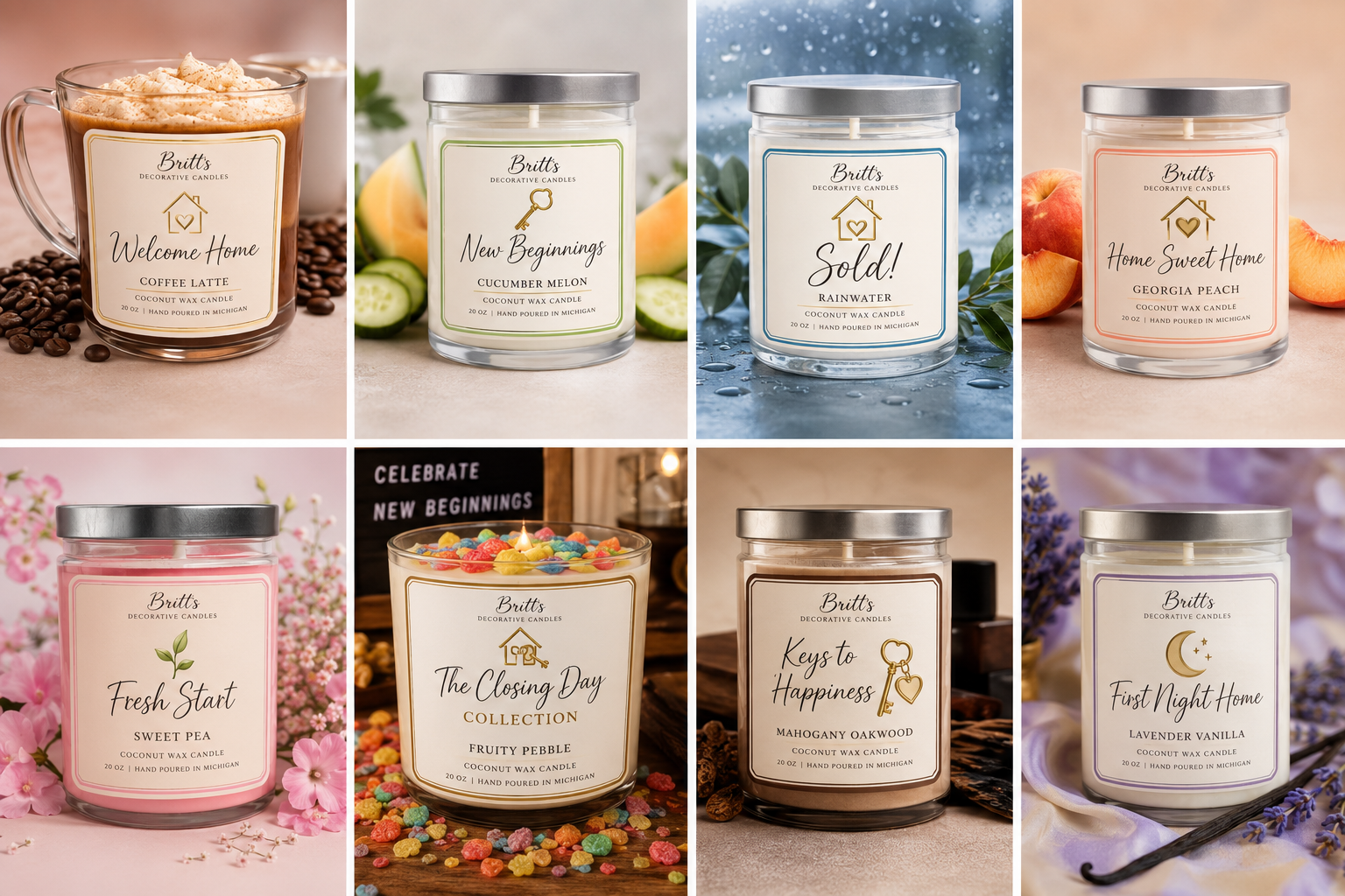 Closing More Than Homes: Luxury Closing Gifts, Clients Appreciation &amp; Custom Candles Collaborations For realtors