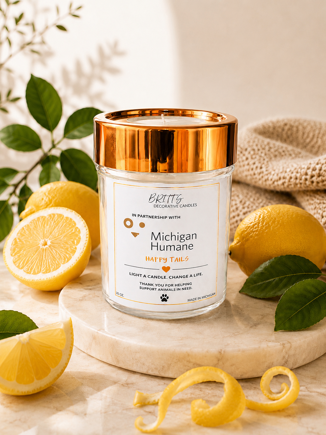 Happy Tails Candle 20 oz.