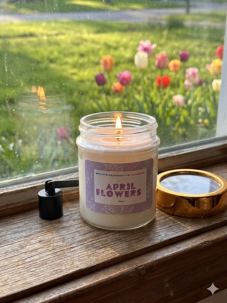Spring Candle Mahogany Coconut