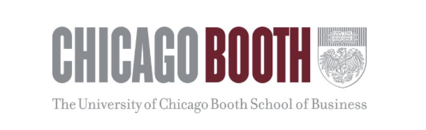 Logo for Chicago Booth, part of the University of Chicago Booth School of Business.