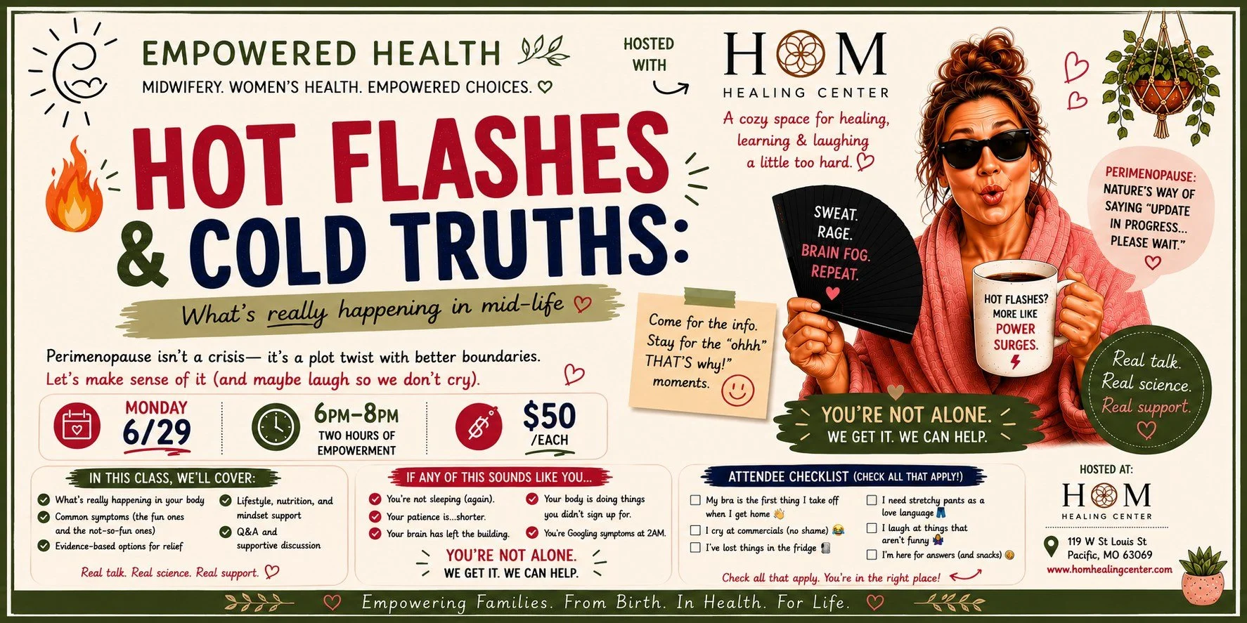 Hot Flashes & Cold Truths: What's Really Happening in Mid-Life