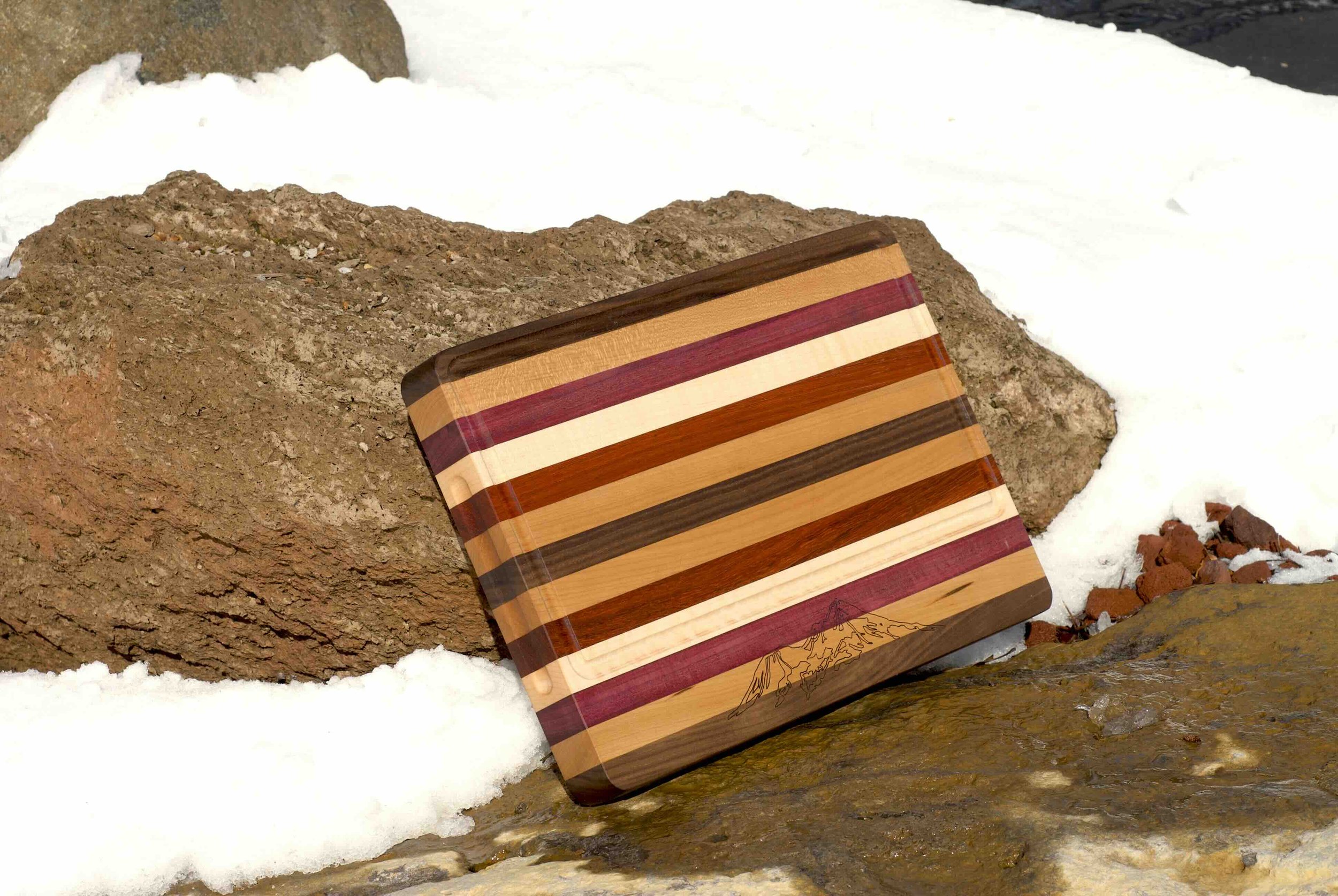 The Mountain Cutting Board | Five Woods