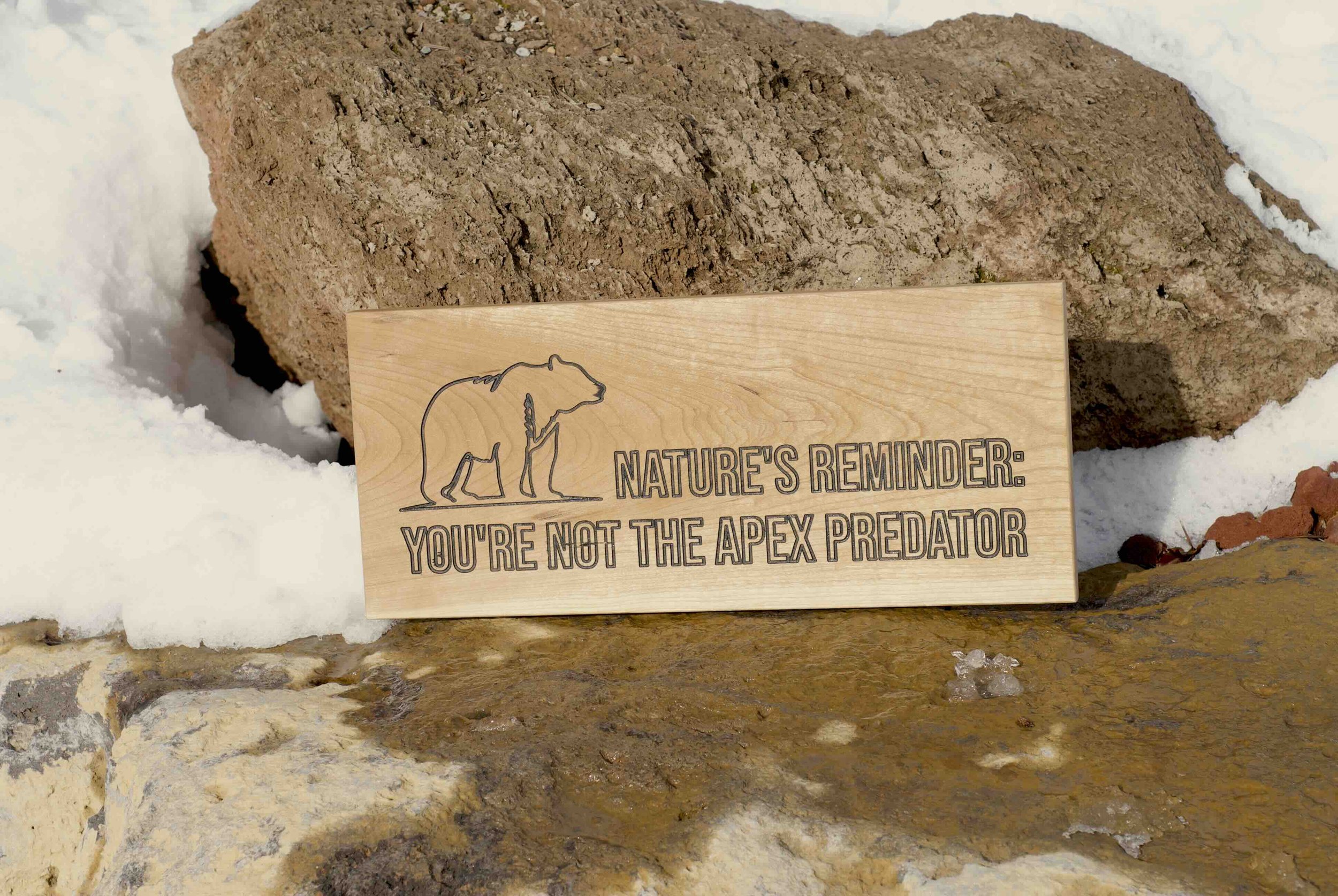 The Apex Predator Sign