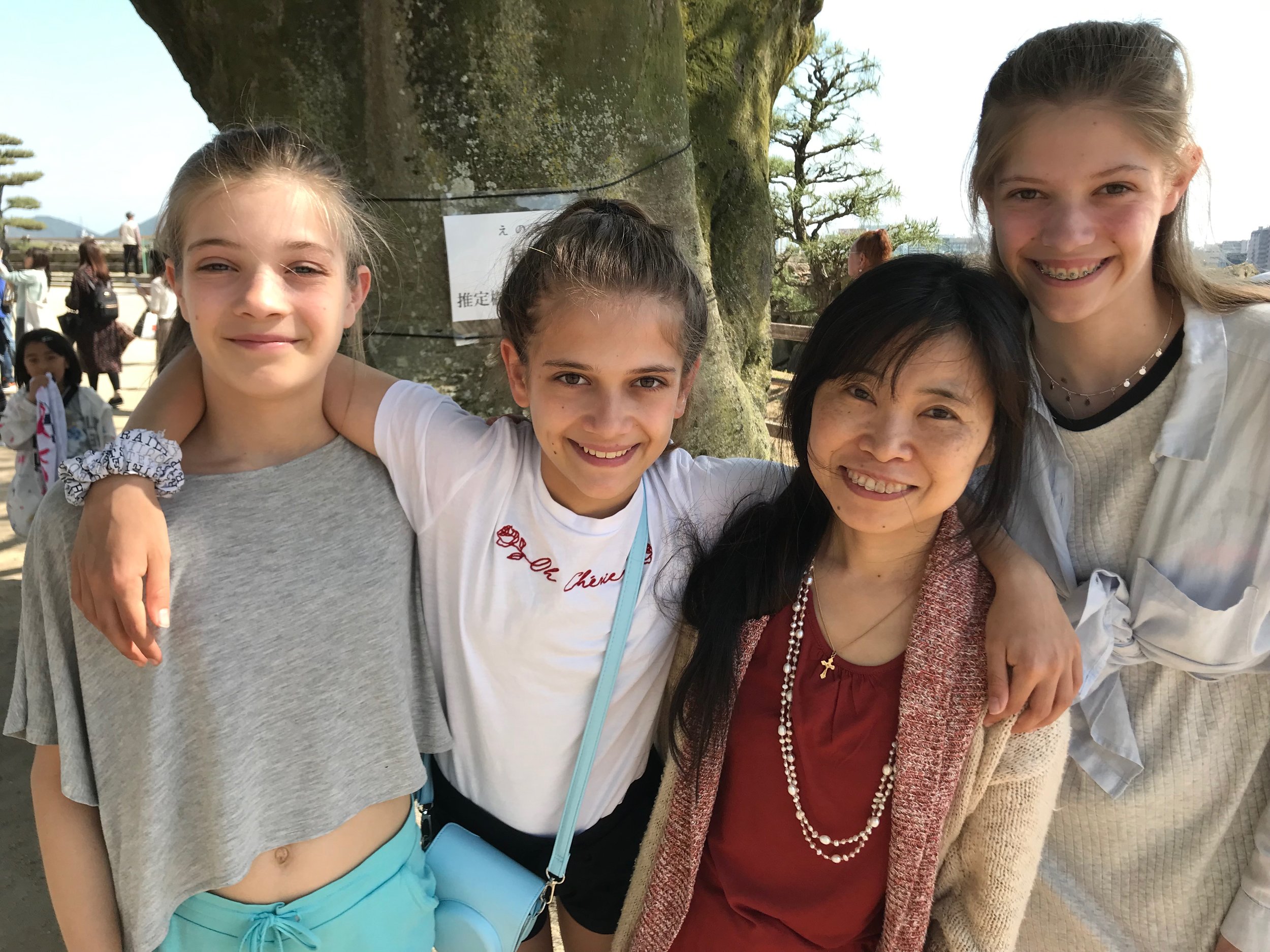 ５月５日、一緒に姫路にゆきました。