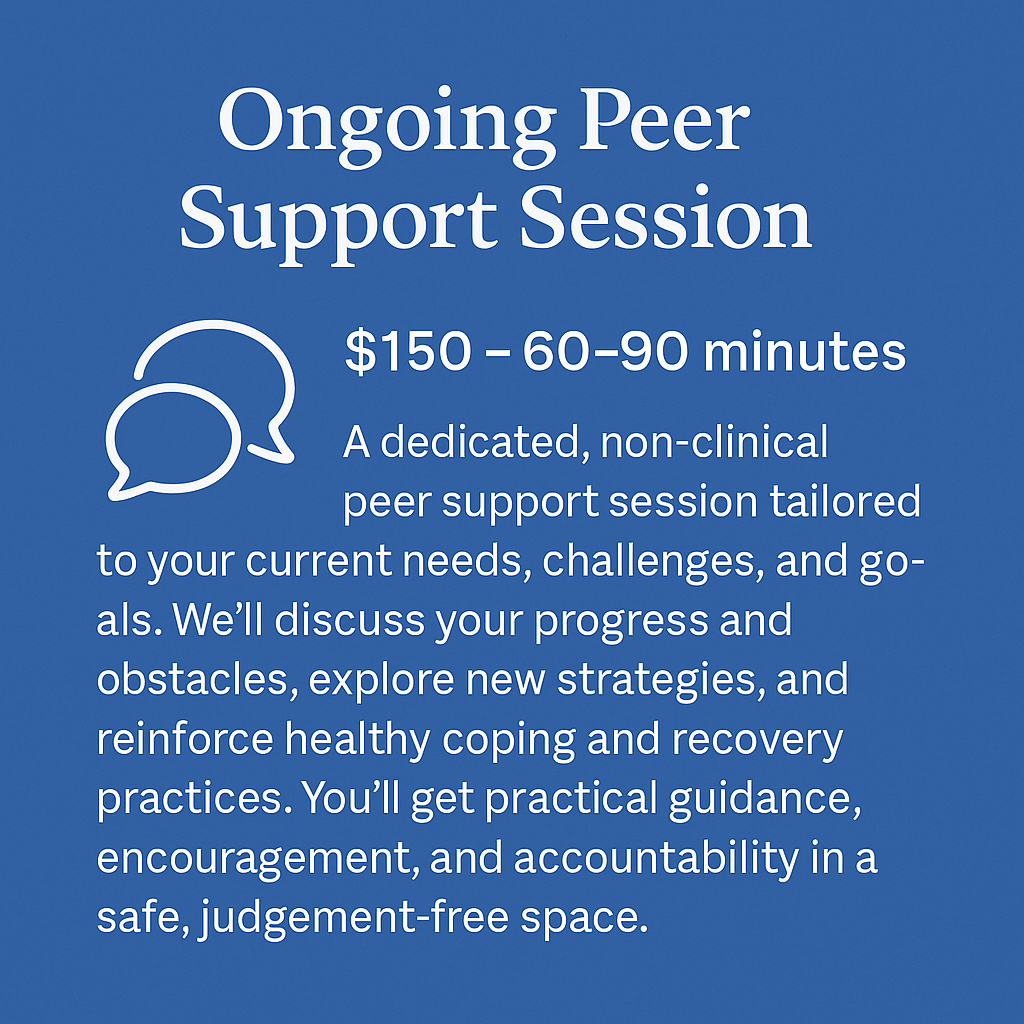 Continued Support & Recovery Coaching