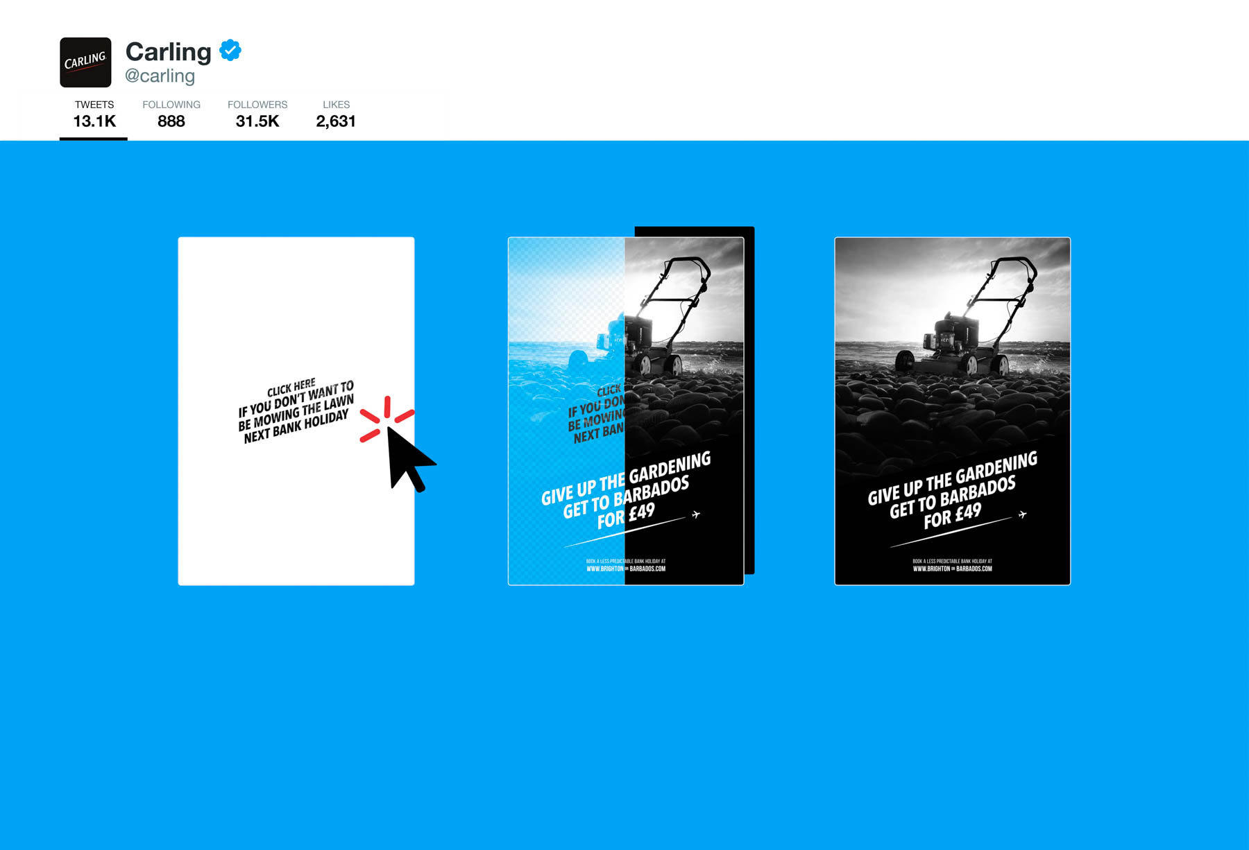 Click to Reveal (Twitter) – Carling