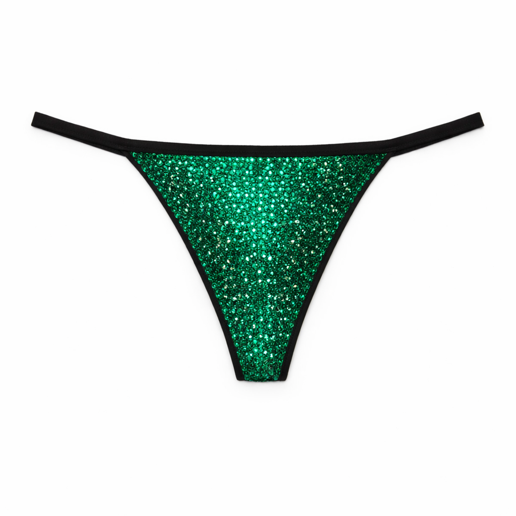Blue Zircon Crystal Pantie